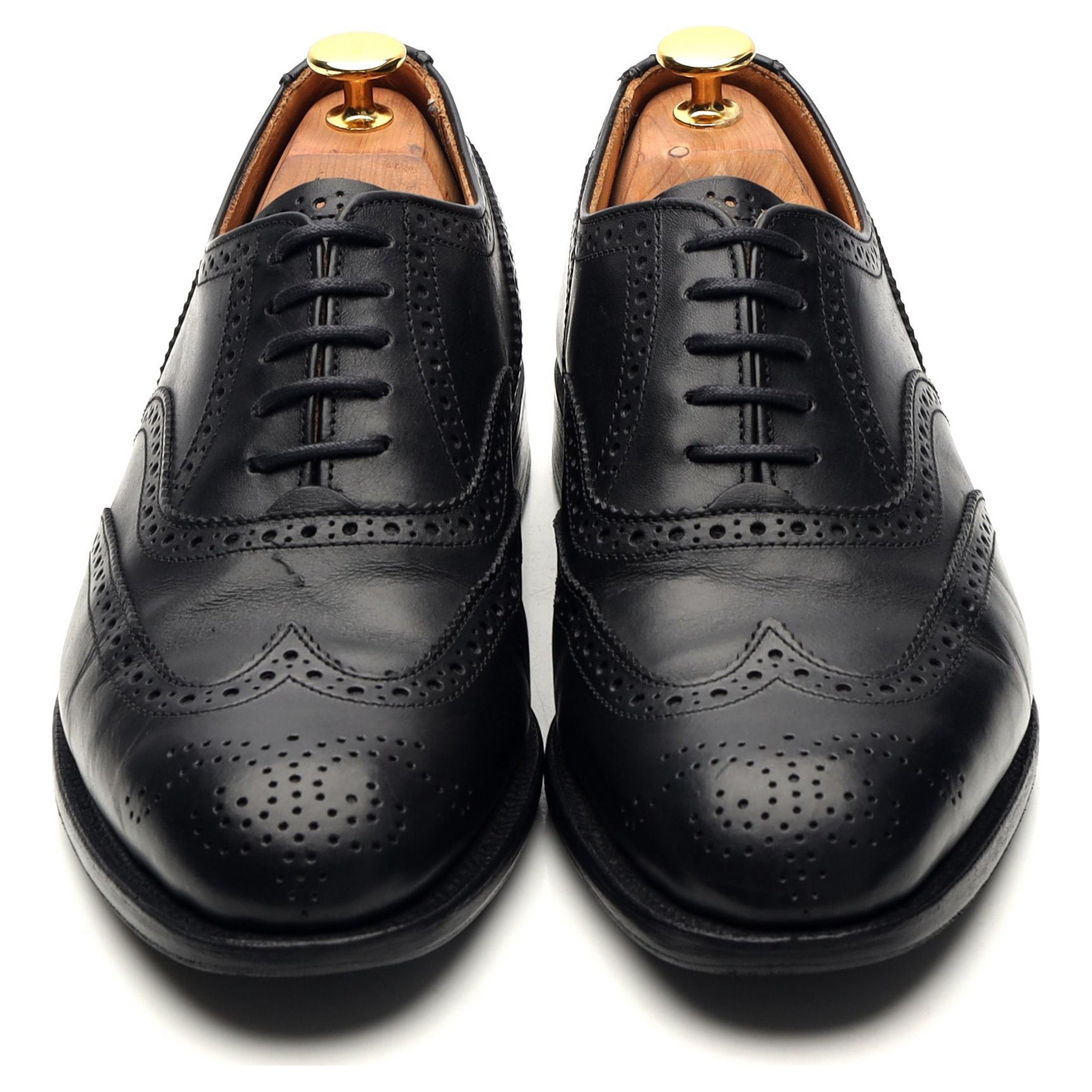Tricker's Epsom oxford brogues cuir noir UK 6