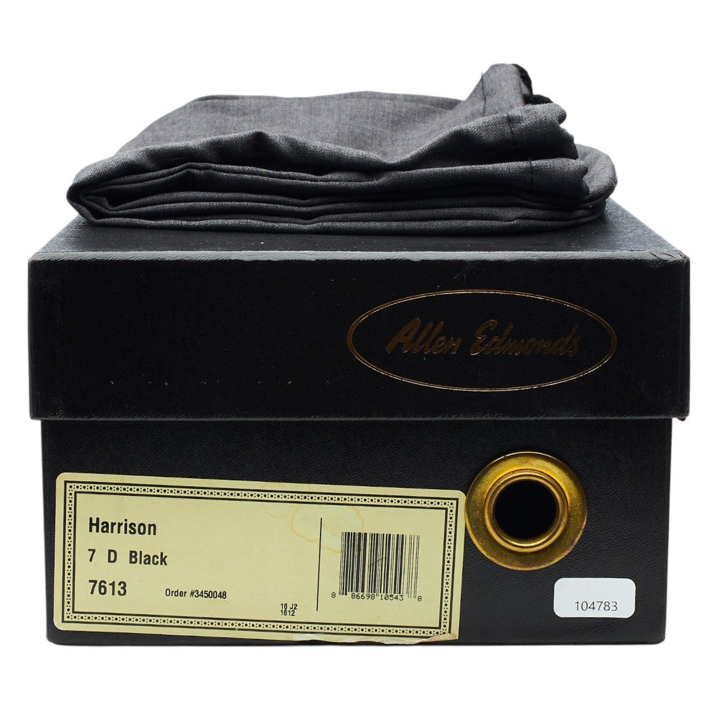 Allen Edmonds Harrison derbies oxford cuir noir 6 UK