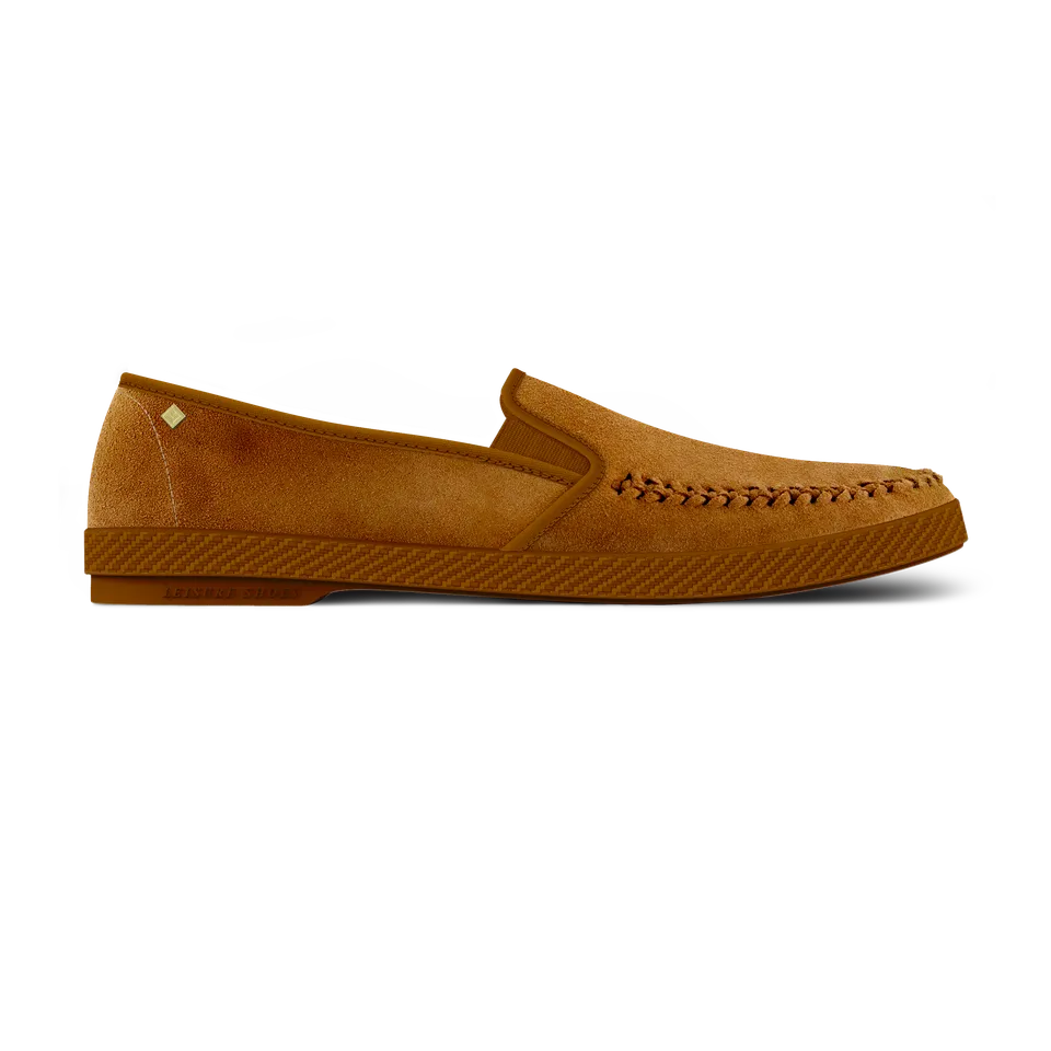 Rivieras Classic Suede Tressé 3094 espadrilles marron cuir