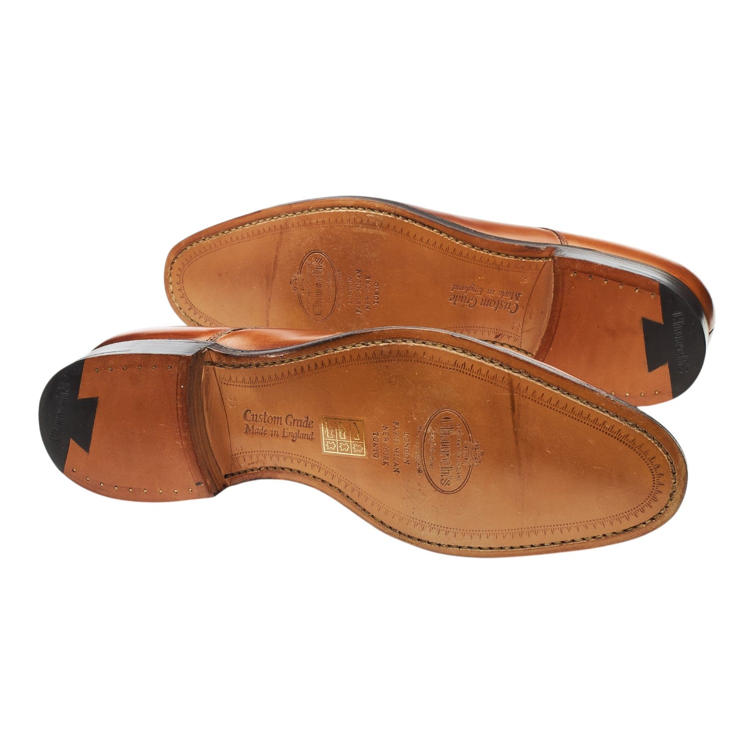 Church's Oslo derby cuir marron pointure 7,5 UK