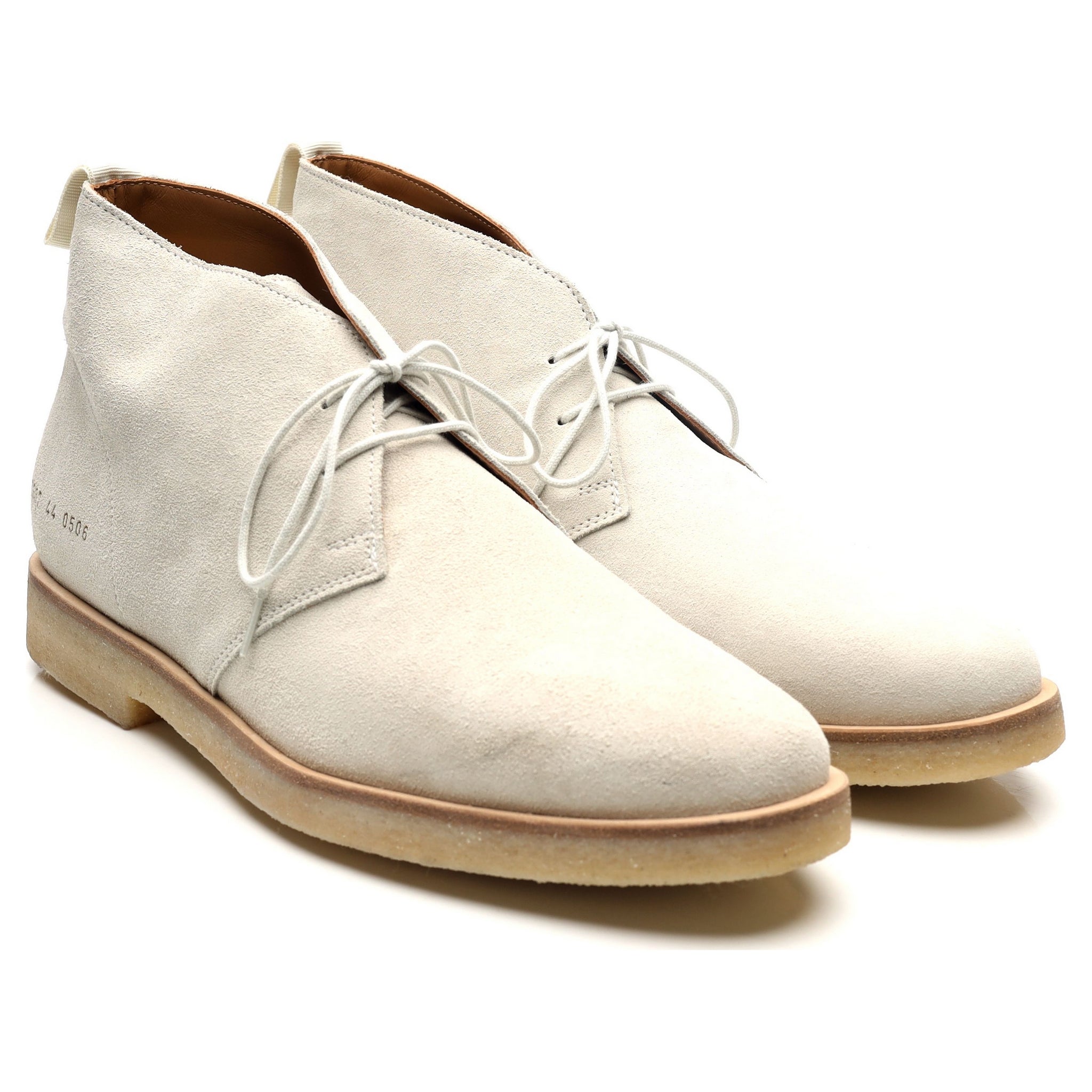 Common Projects Chukka Bottines daim blanc pointure 44