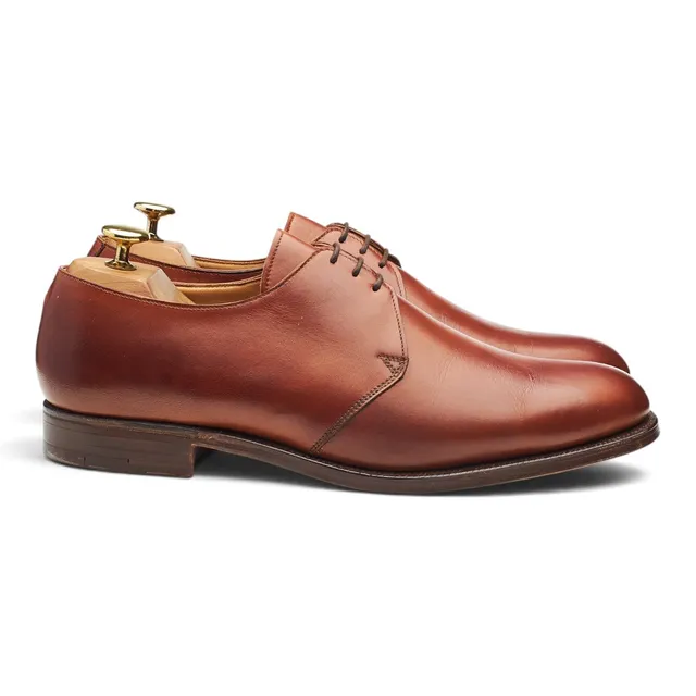Crockett & Jones Dartmouth derby cuir marron UK 8.5