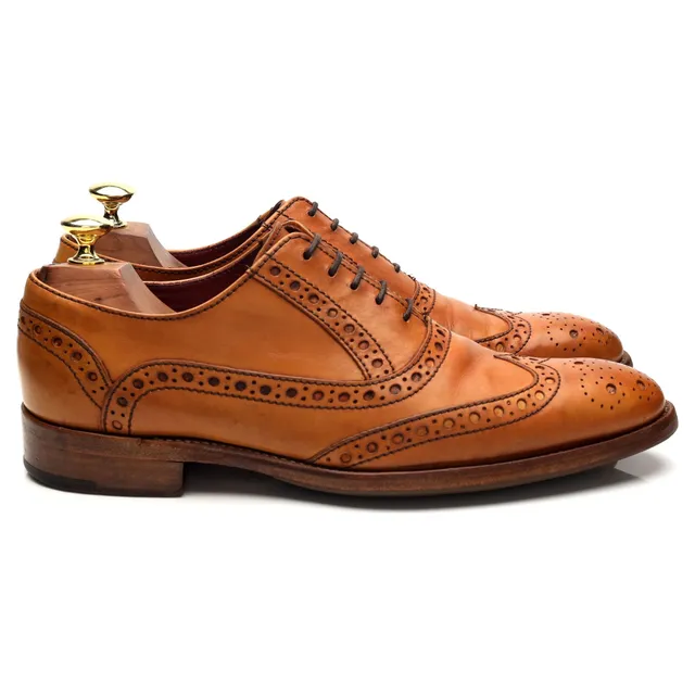 Charles Tyrwhitt richelieu cuir marron clair 7 G