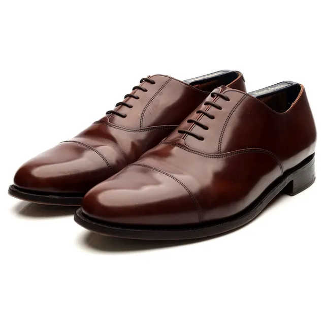 Russell & Bromley oxford cuir marron 9.5 embauchoirs