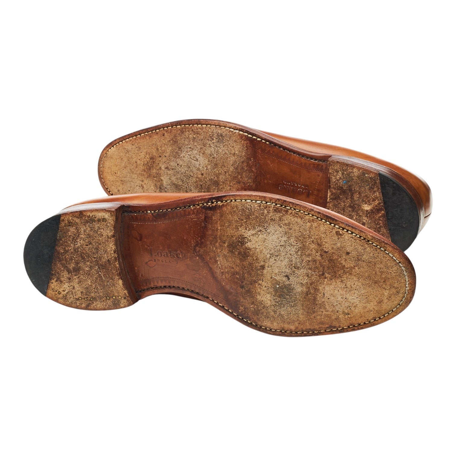 Loake 1880 Ely mocassin cuir tan 10,5 semelle cuir