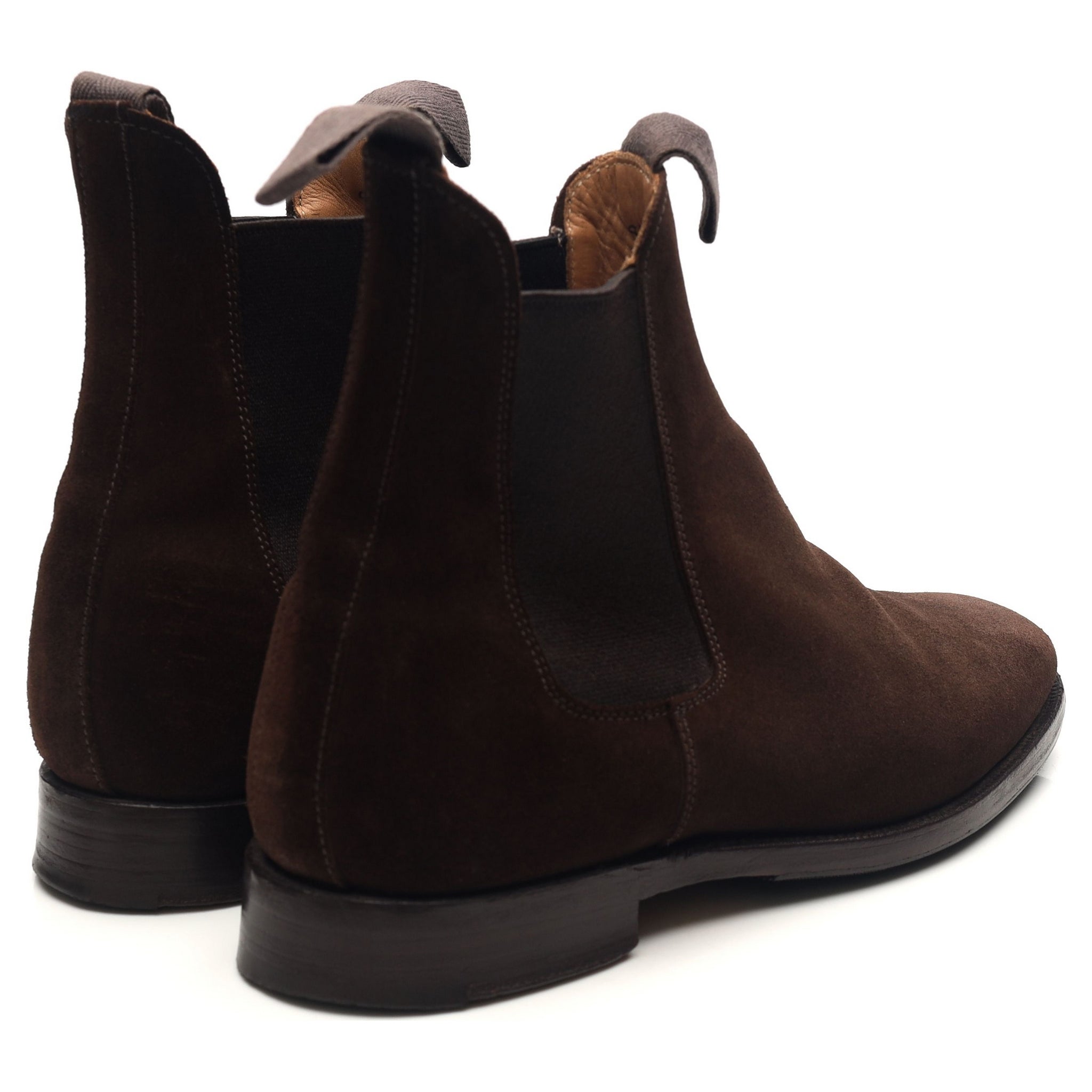 Tricker's Lambourn boots chelsea daim marron pointure UK 6