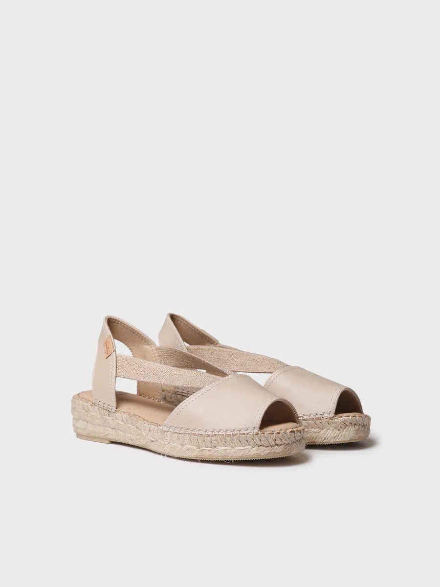 Toni Pons Tala espadrilles cuir compensées pied large