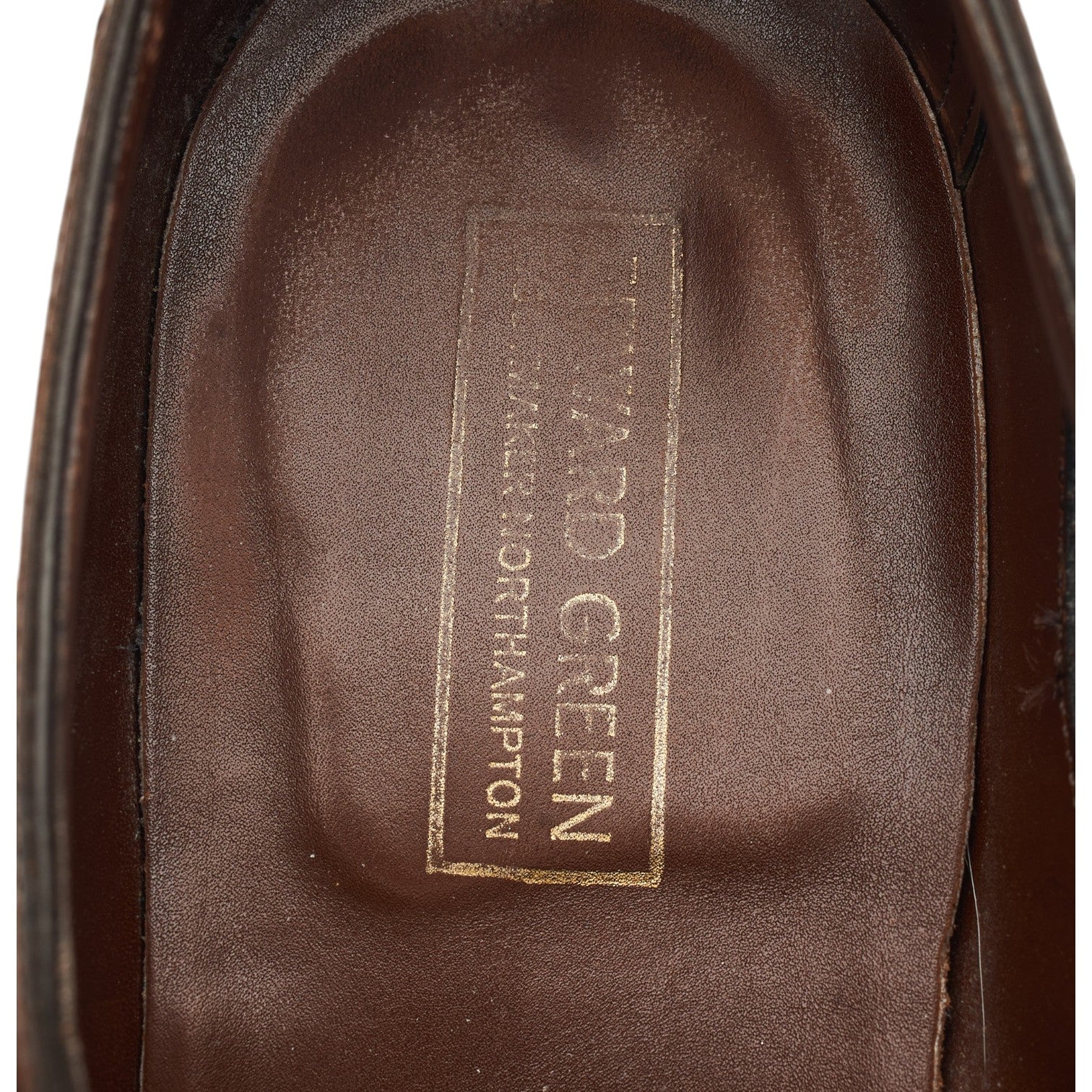 Edward Green Oundle monk cuir marron UK 7.5