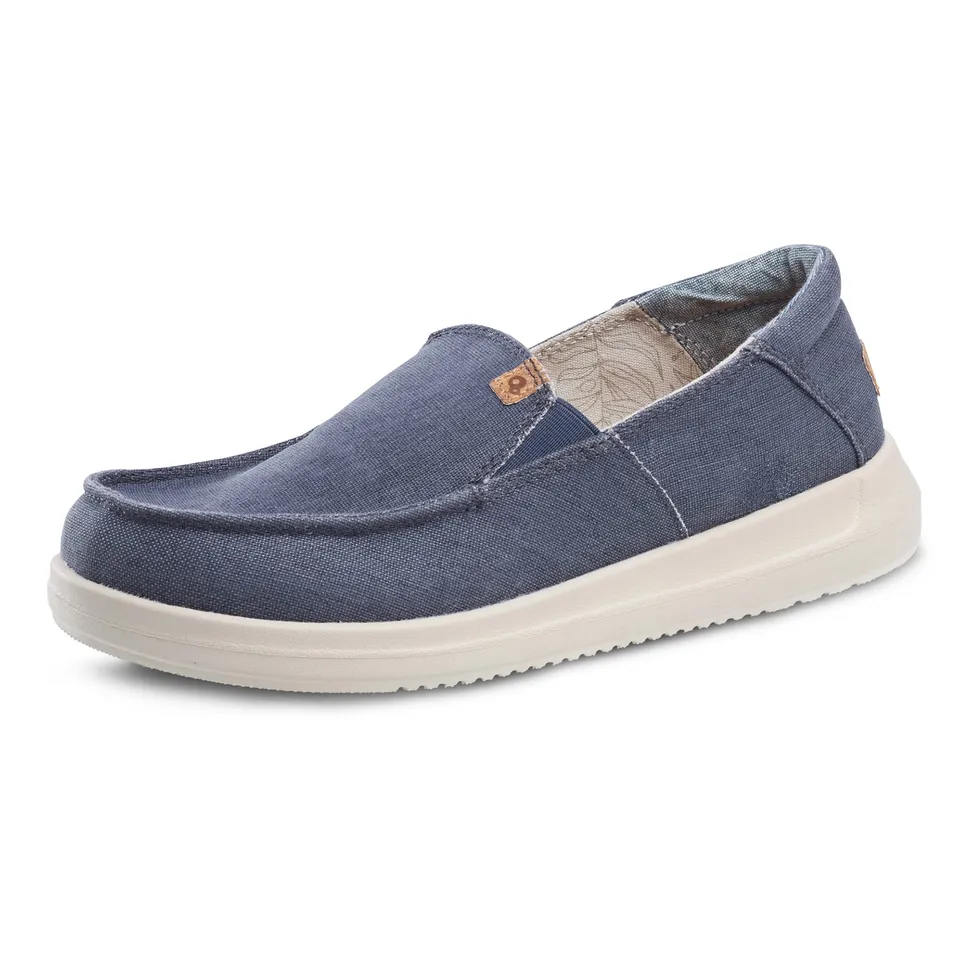 Schu'zz Manon mocassin femme lin coton respirant