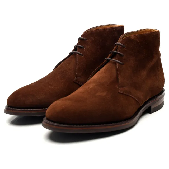 Loake 1880 Kempton boots chukka daim marron UK 8,5