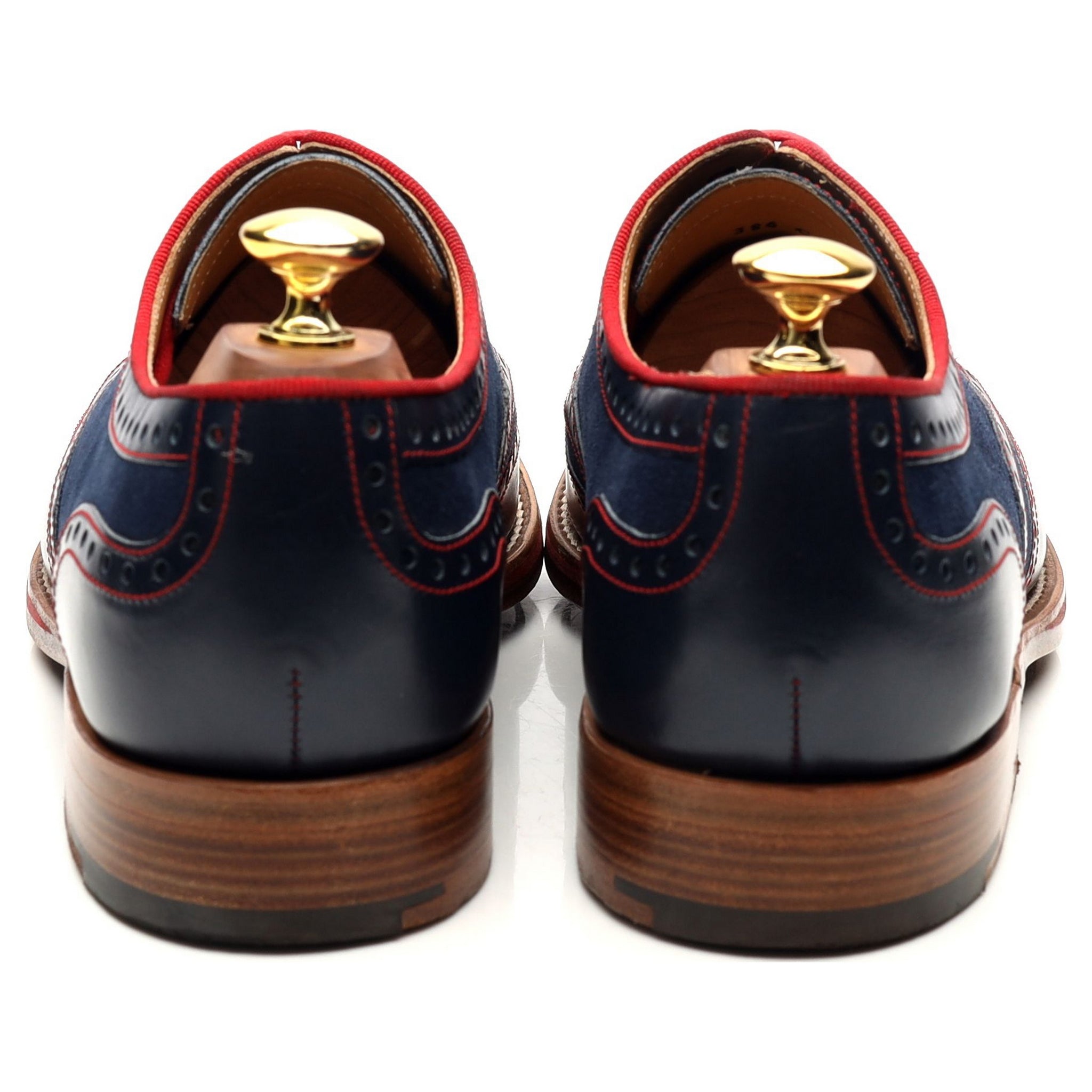 Herring Hathaway brogues bleu UK 8 cuir
