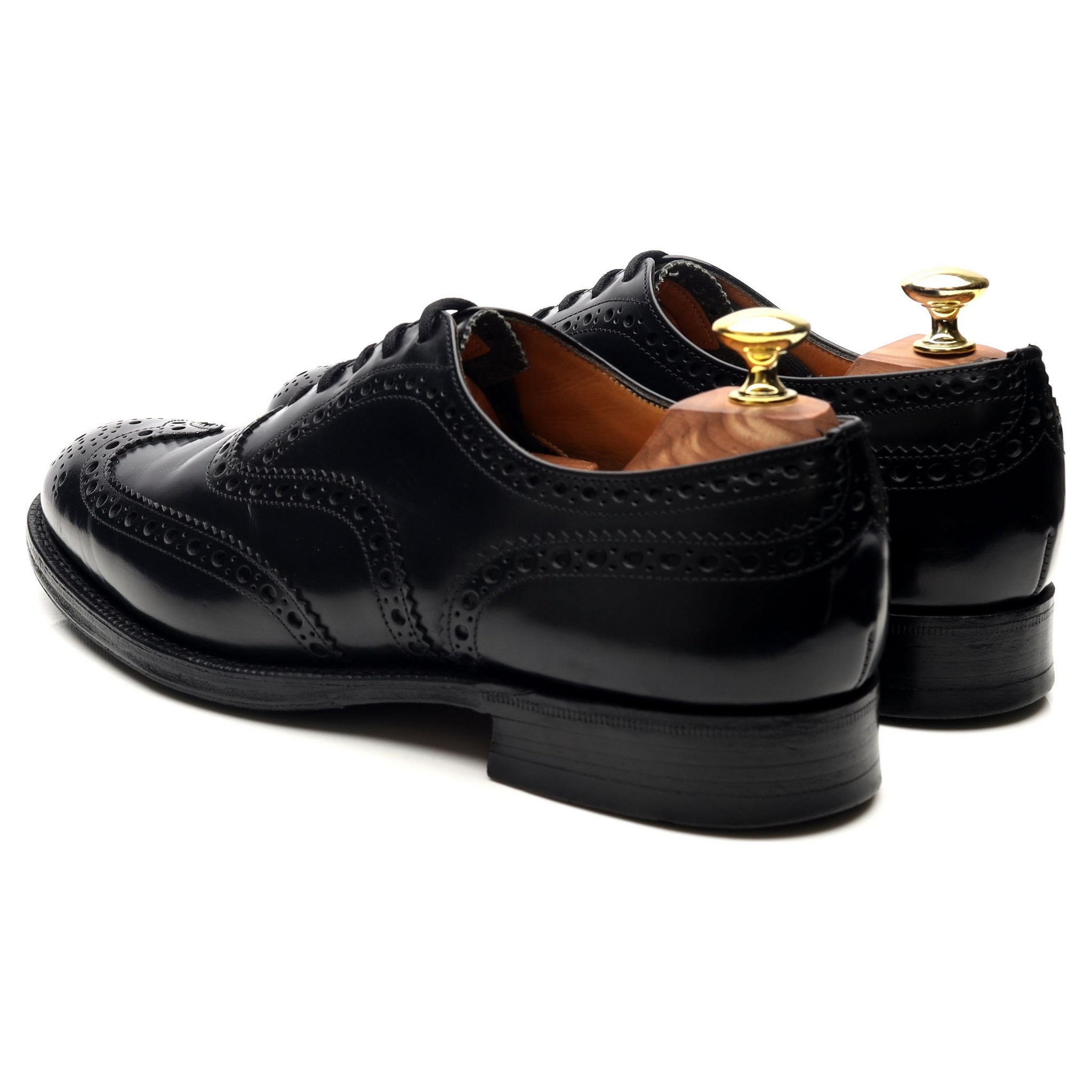 Church's Burwood brogues cuir noir poli UK 7