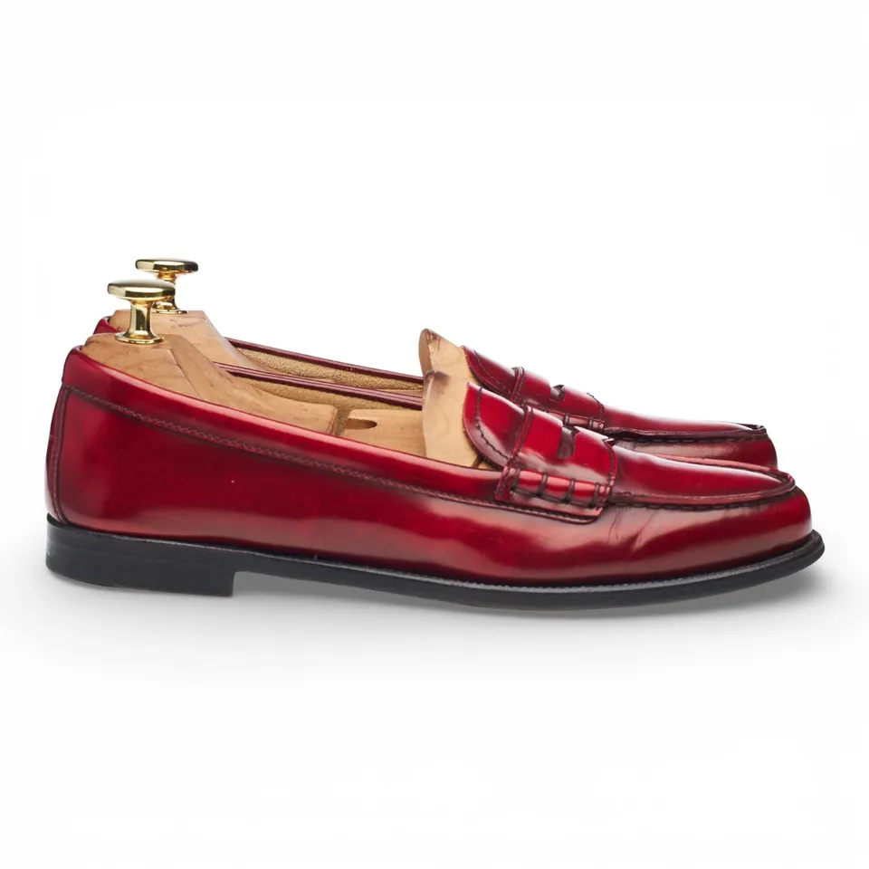 Church's Kara mocassins cuir rouge femme 36.5