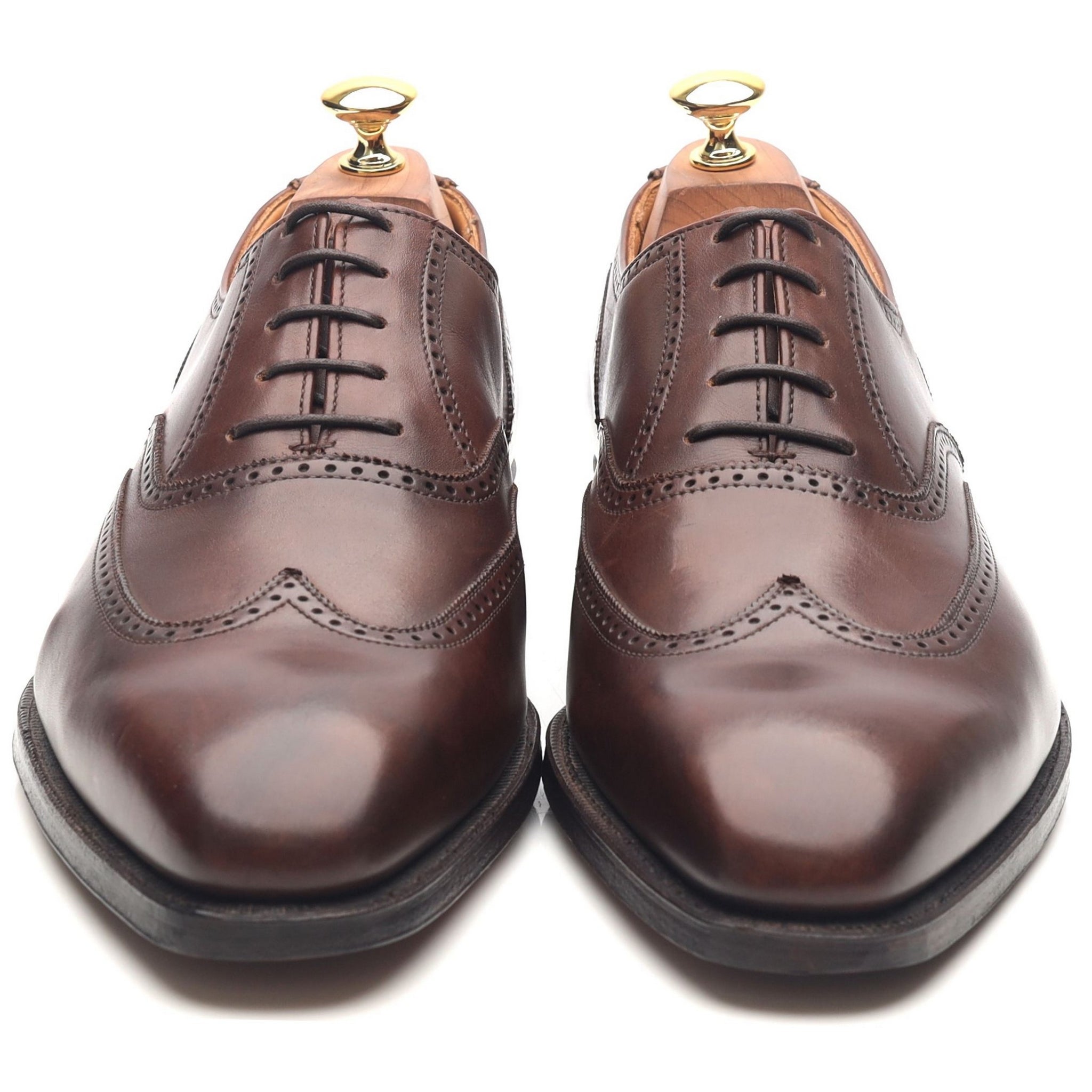 Crockett & Jones Drummond oxford cuir marron UK 9