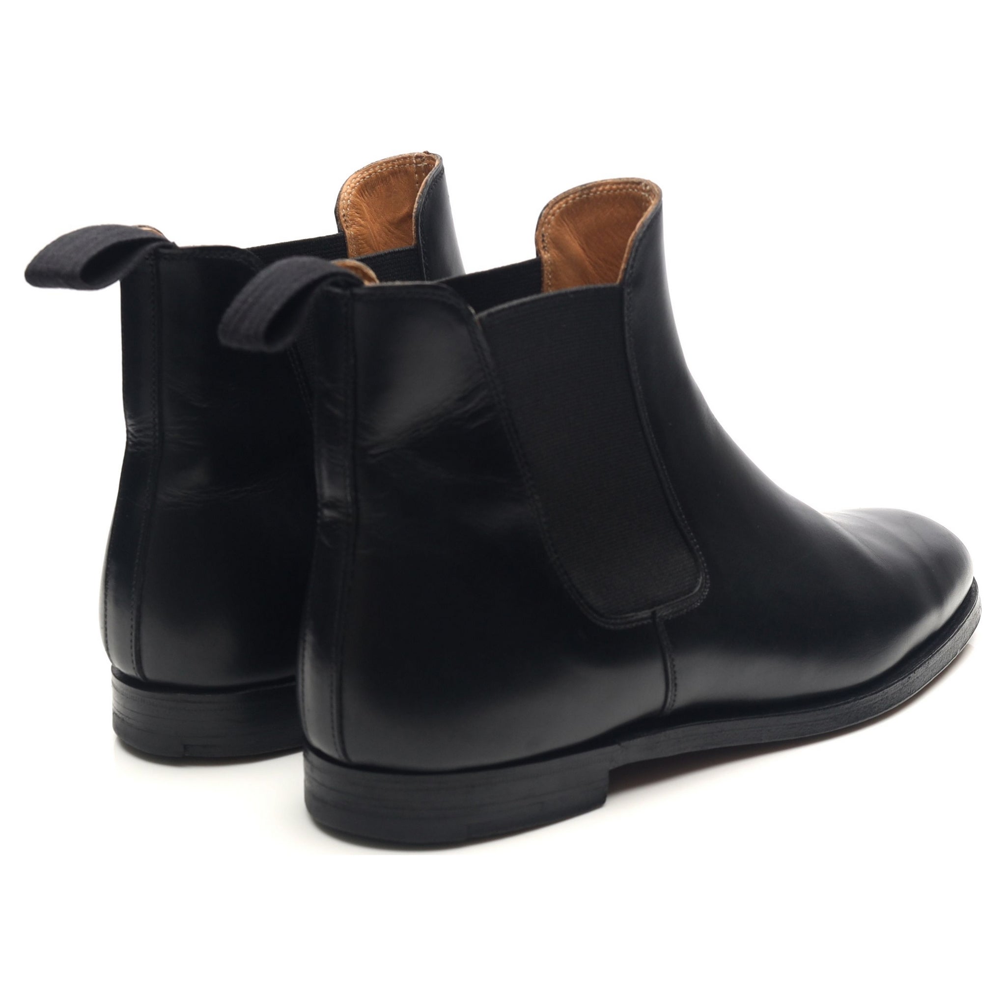 Crockett & Jones Gresham bottines chelsea cuir noir UK 6