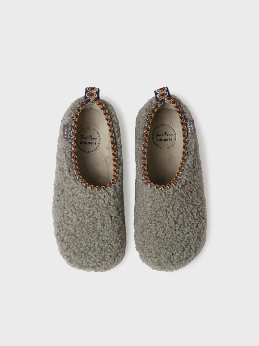 TONI PONS MARTA-SH pantoufle femme fourrure menta