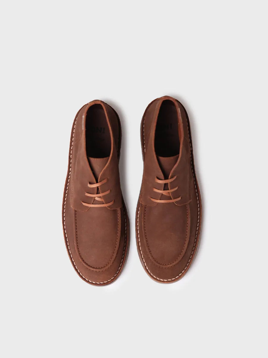 Toni Pons James-SW bottine homme daim marron