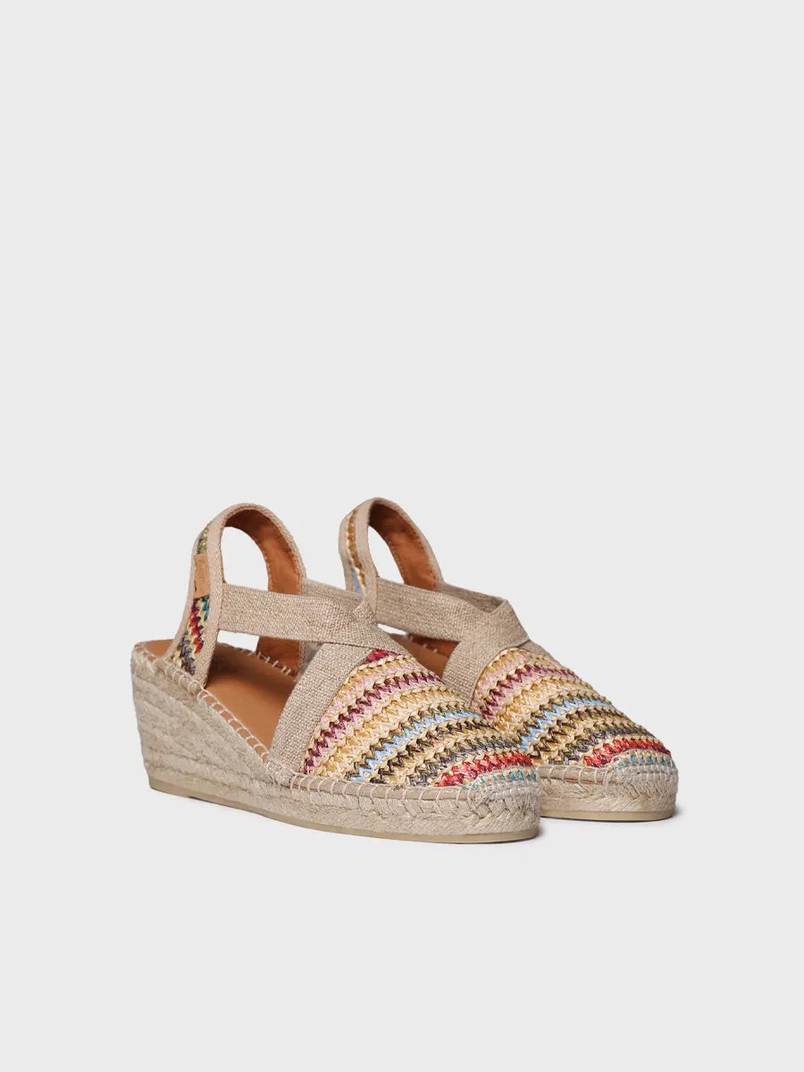 Toni Pons Terra-NM espadrilles compensées raphia