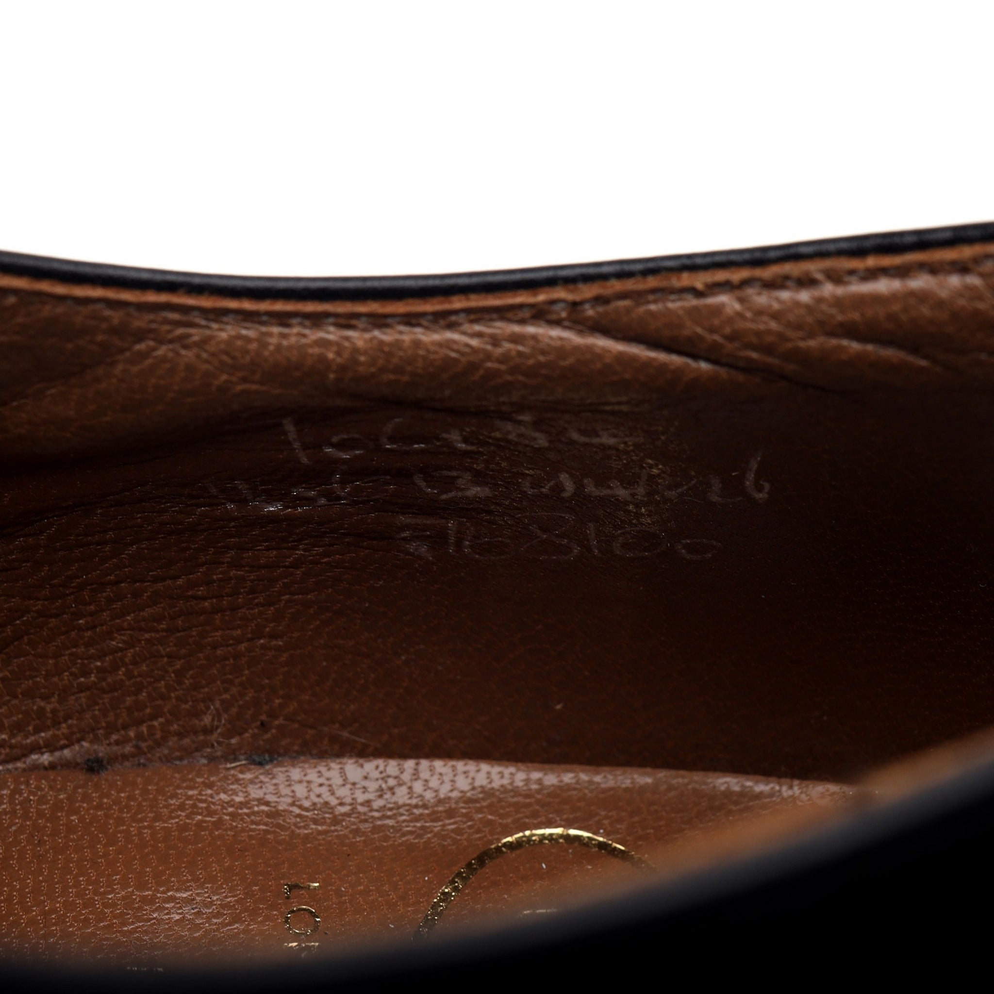 Richelieu Church's bout droit cuir noir pointure UK 7