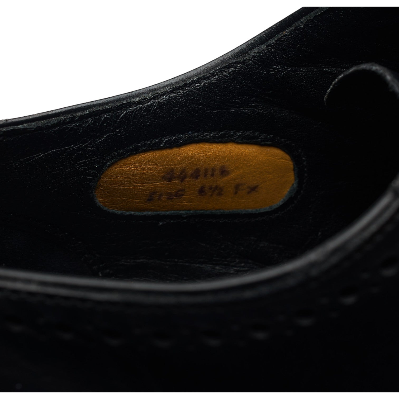 Barker Plymouth richelieu cuir noir UK 6,5