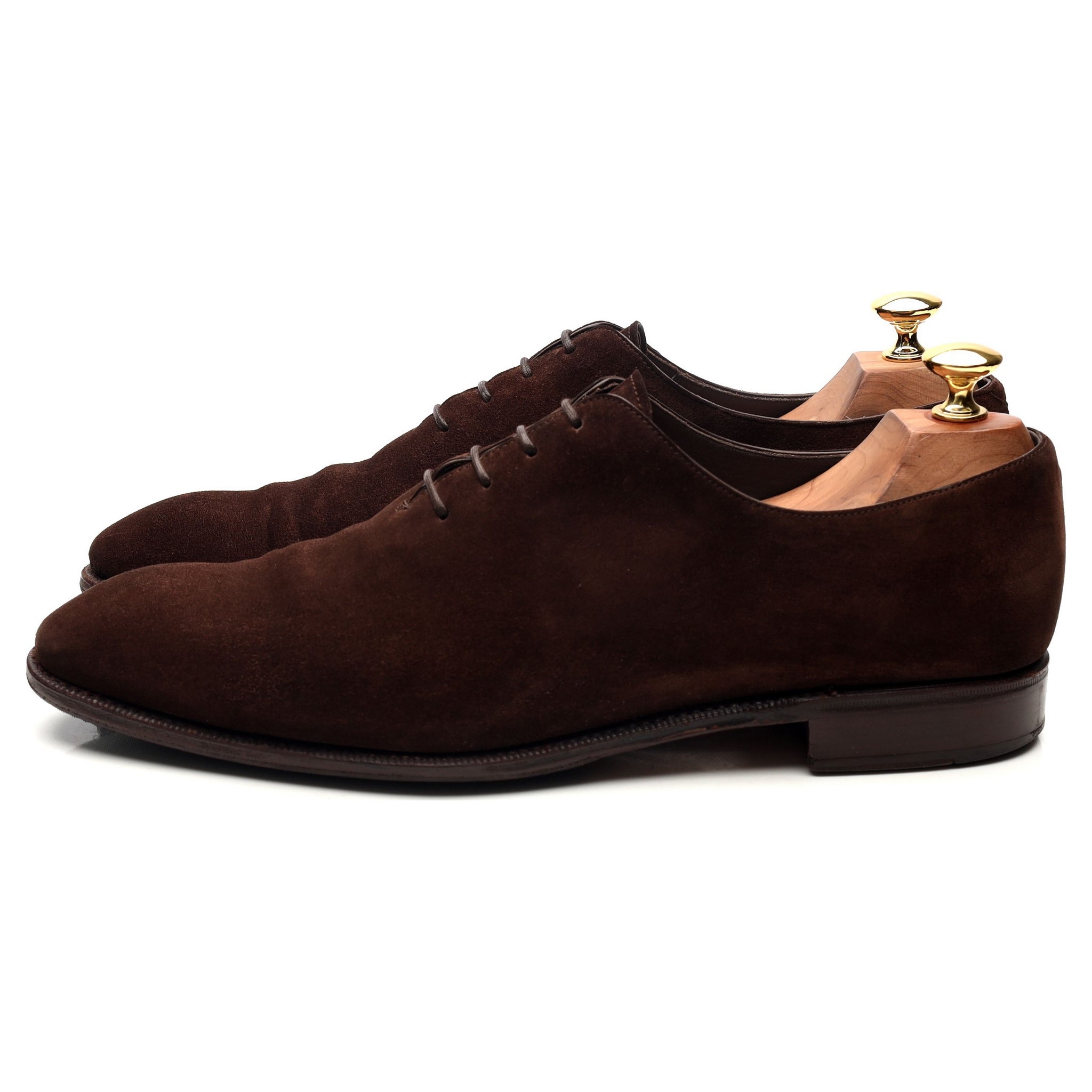 Carmina 910 oxford cuir suède marron pointure 9.5