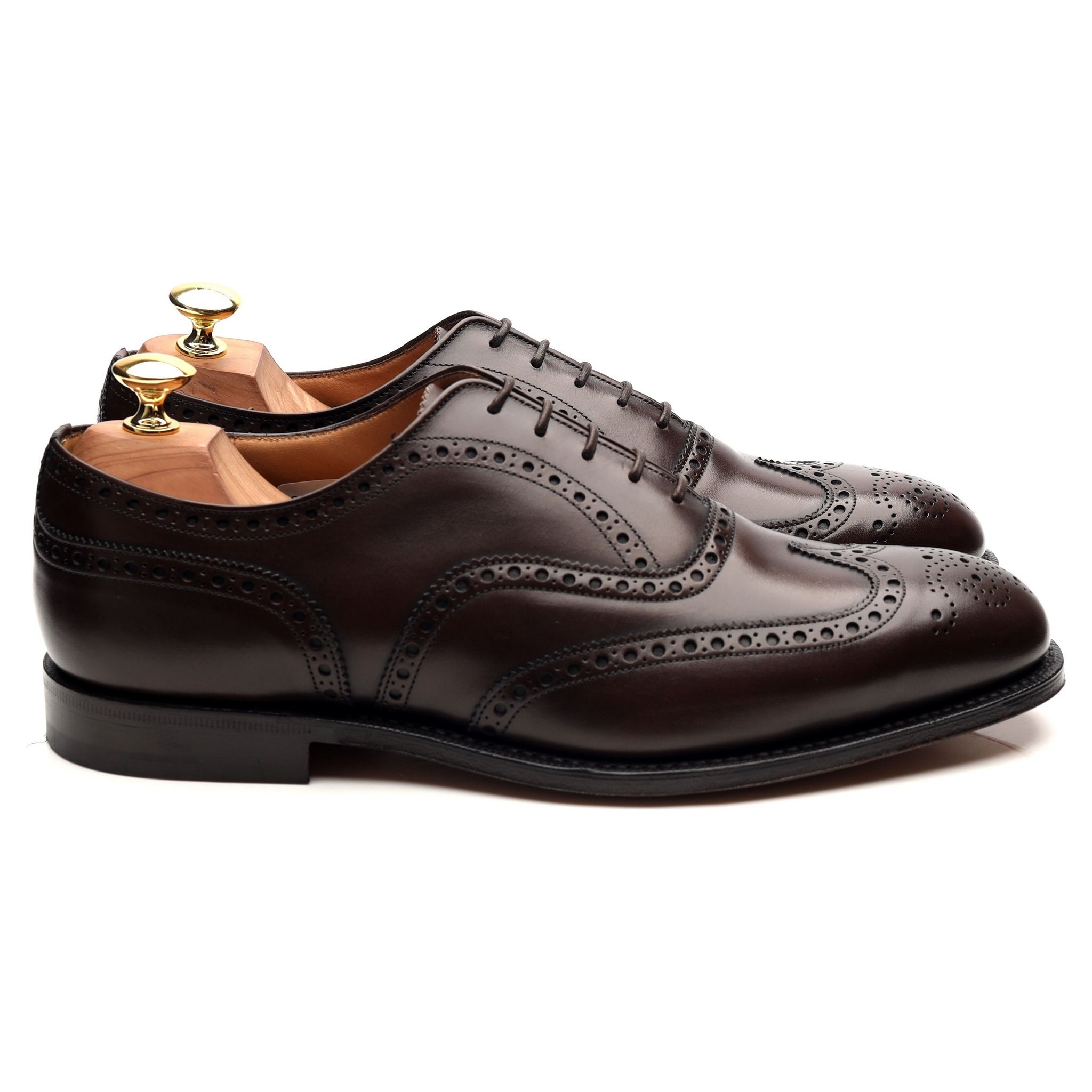 Church's Chetwynd brogues cuir marron foncé 8 G