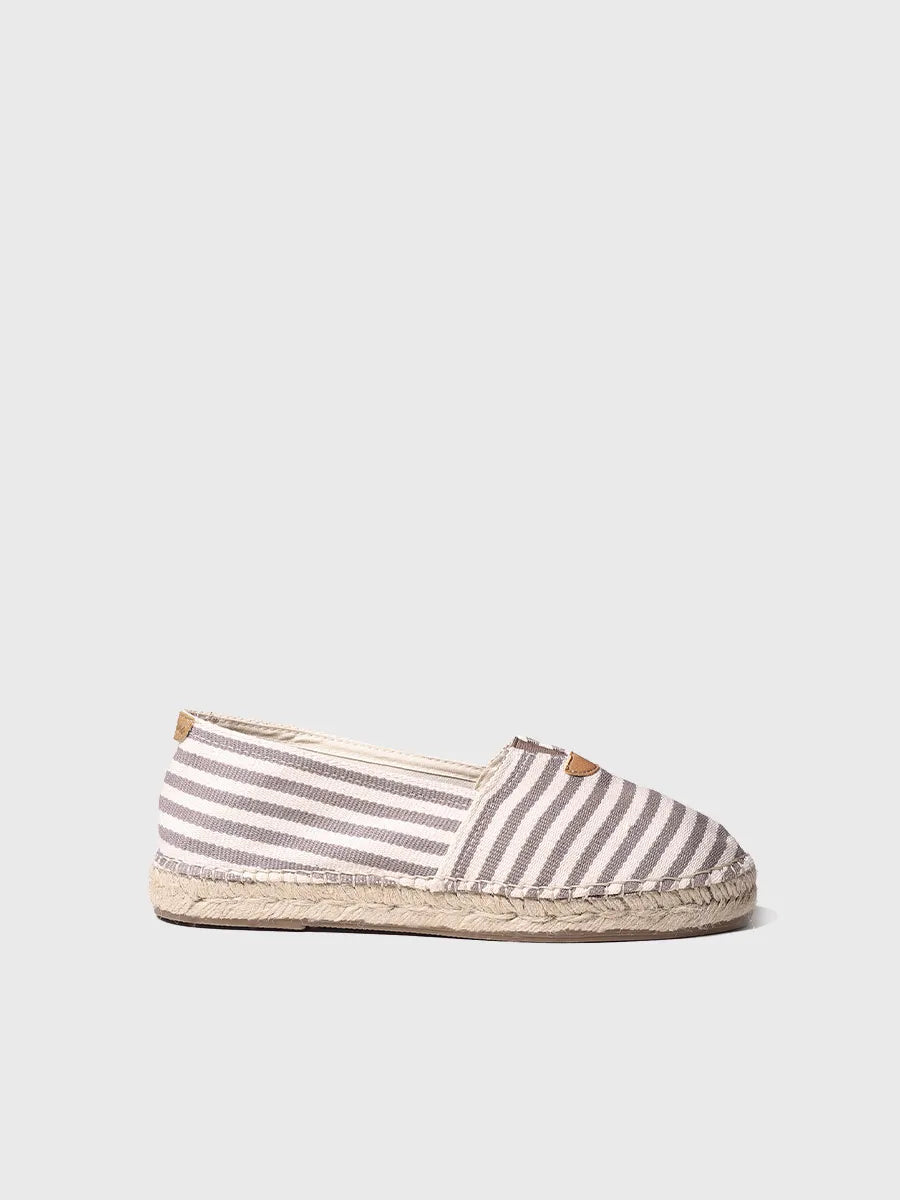 Toni Pons Blanes-DD espadrille mixte toile taupe