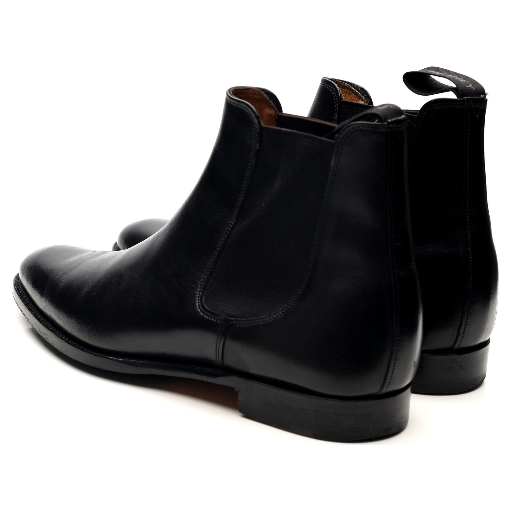 Cheaney Threadneedle bottines chelsea cuir noir UK 8