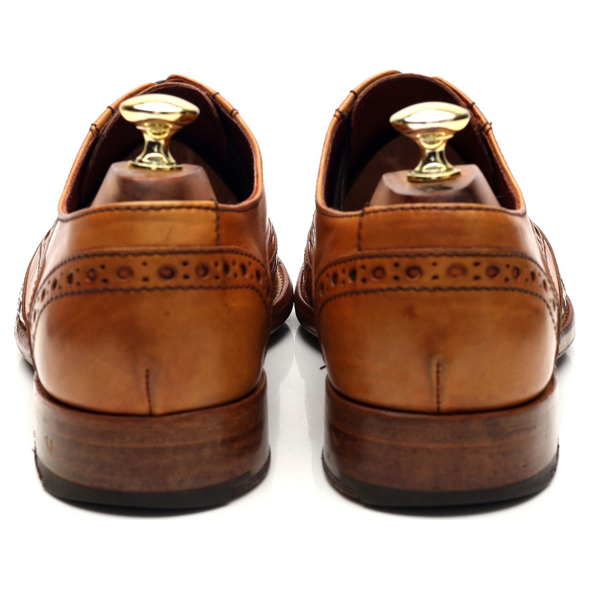 Charles Tyrwhitt richelieu cuir marron clair 7 G