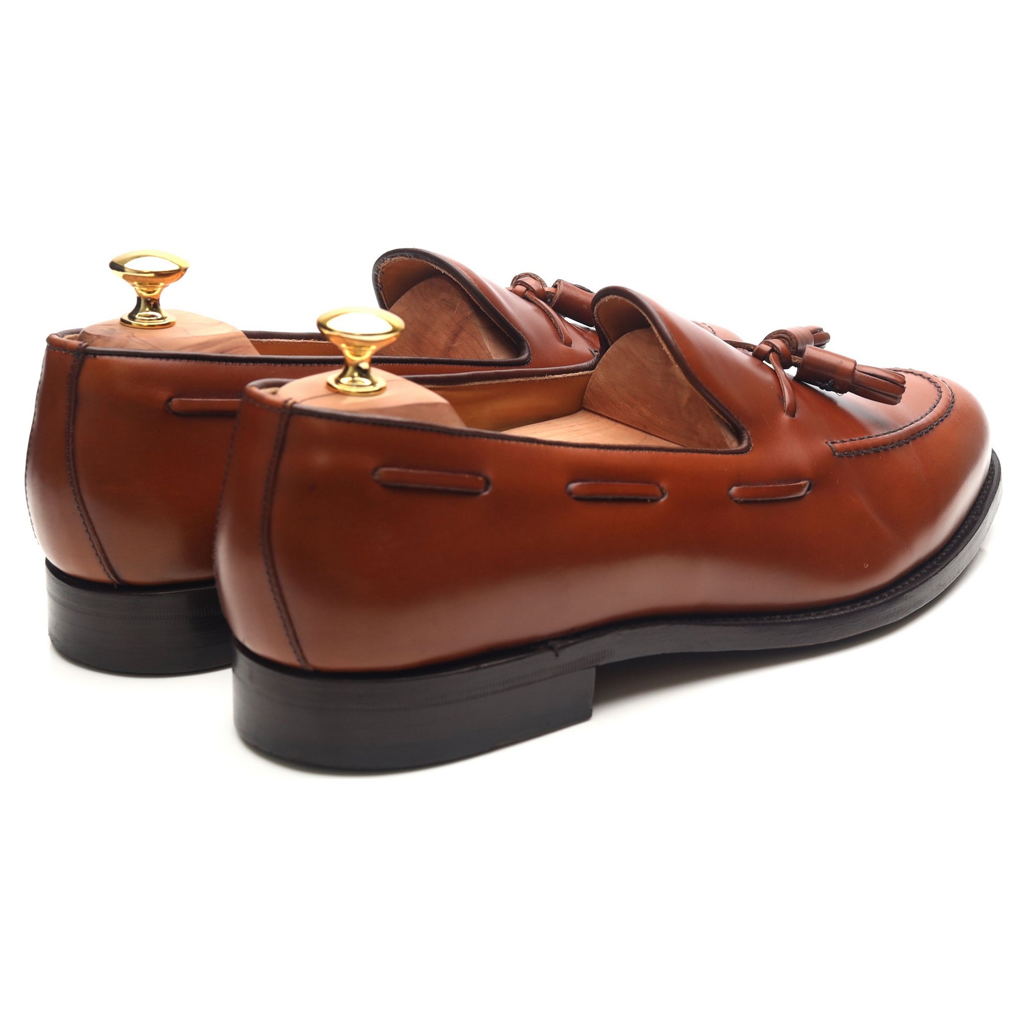 Herring Fletcher mocassins cuir marron UK 12