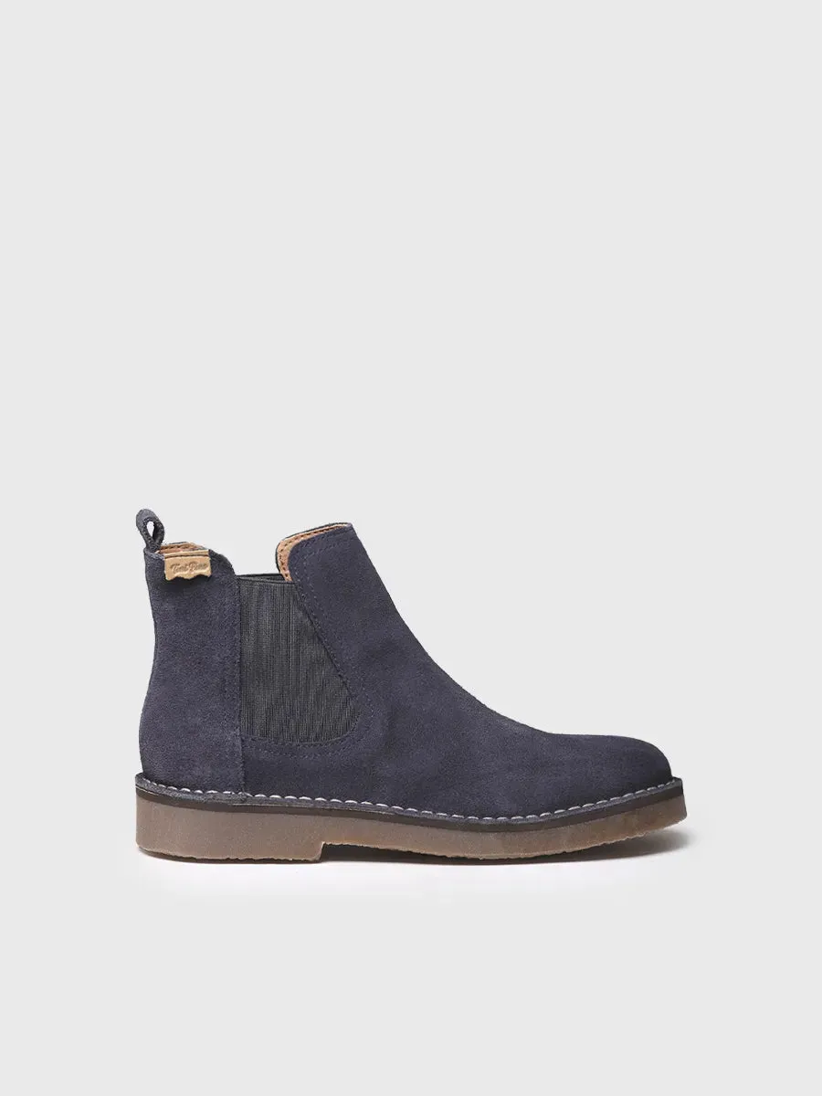 Toni Pons Isa-SY bottines velours océano élastiques