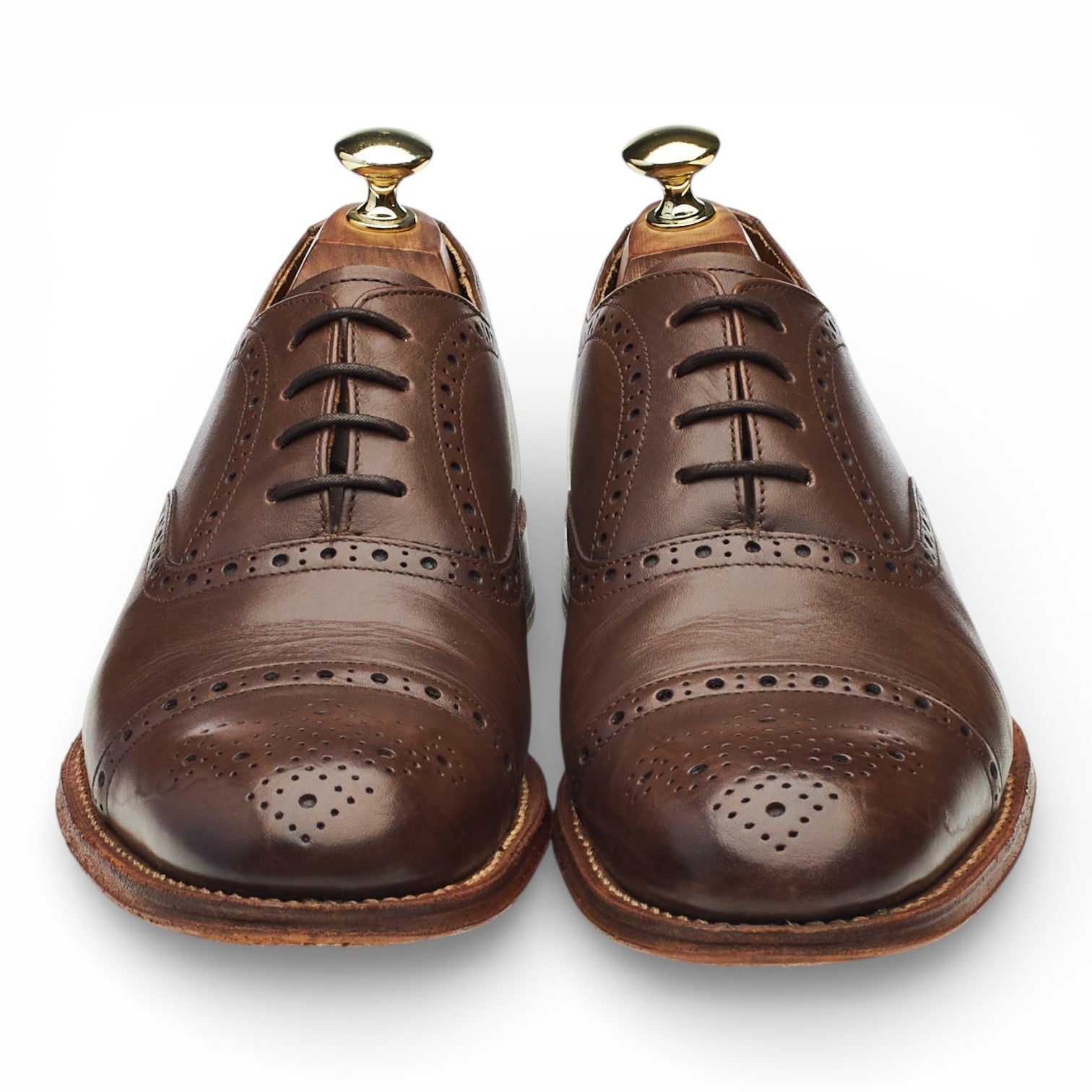 Grenson Matthew richelieu cuir marron pointure 7