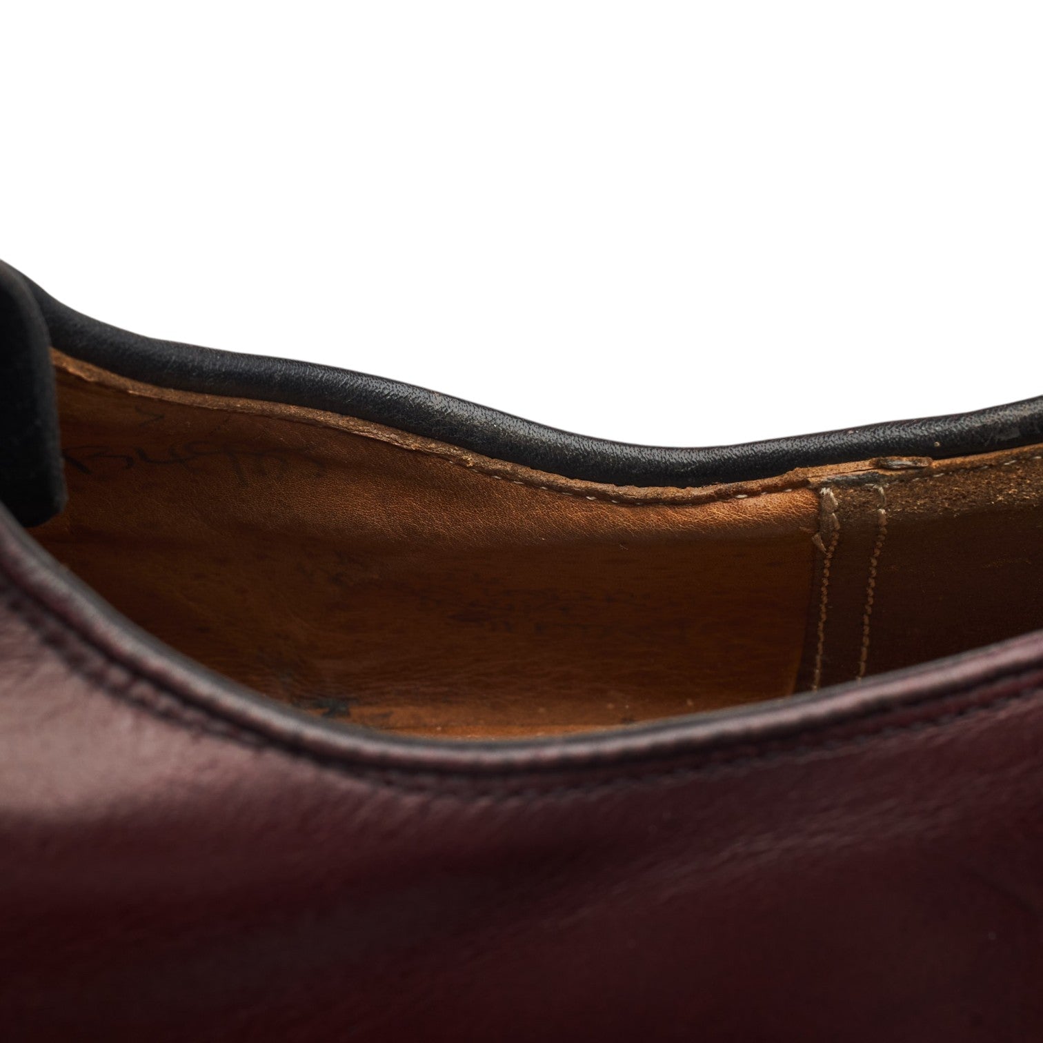 Church's Stratton derby cuir bordeaux 9,5