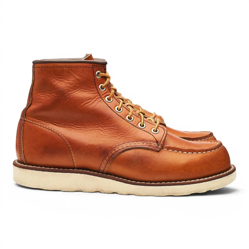 Red Wing 875 bottines moc toe marron UK 7 cuir