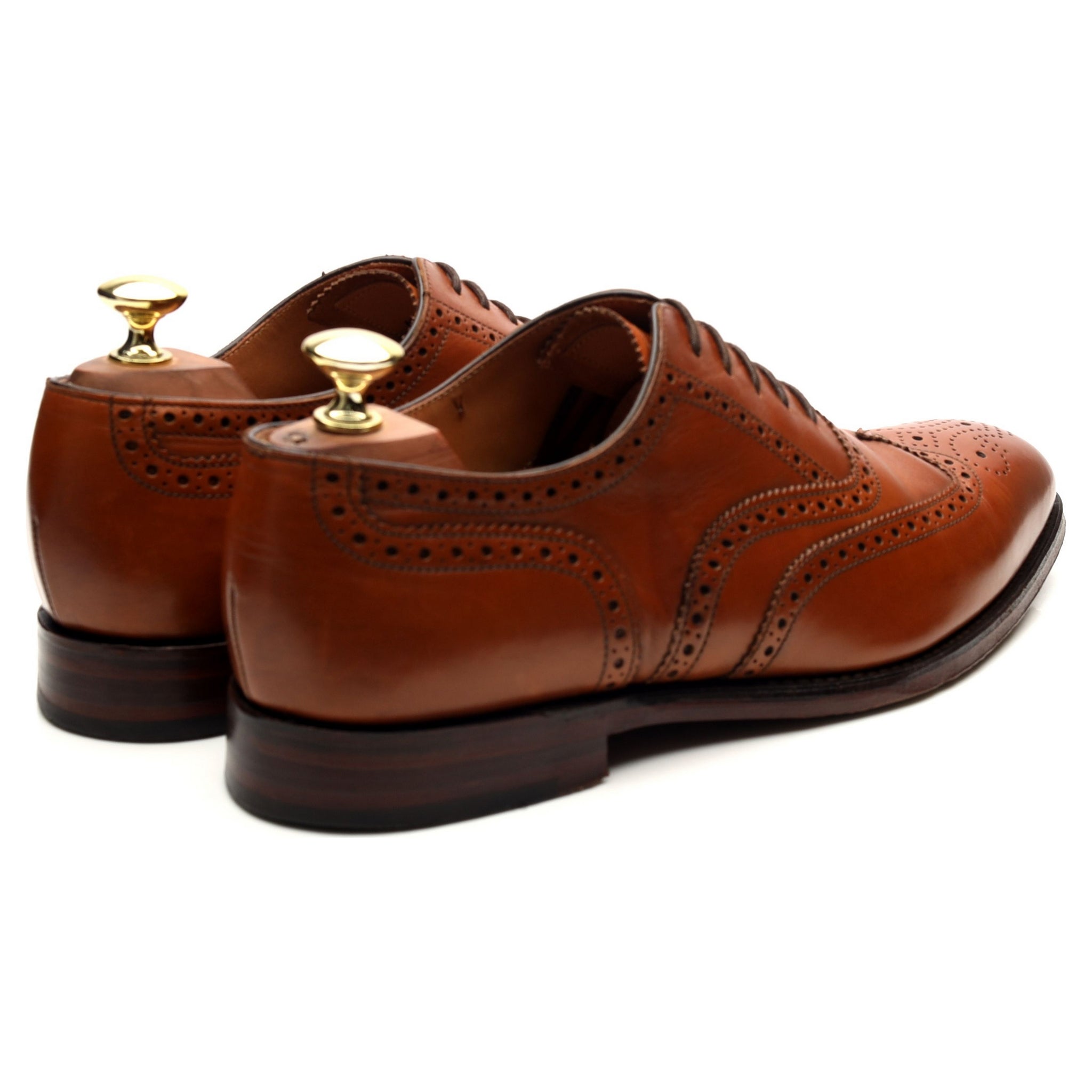 Loake 1880 Buckingham oxford cuir tan UK 7.5