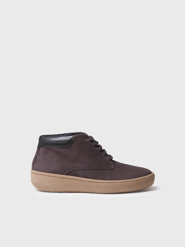 Toni Pons SORT bottine lacets nubuck marron