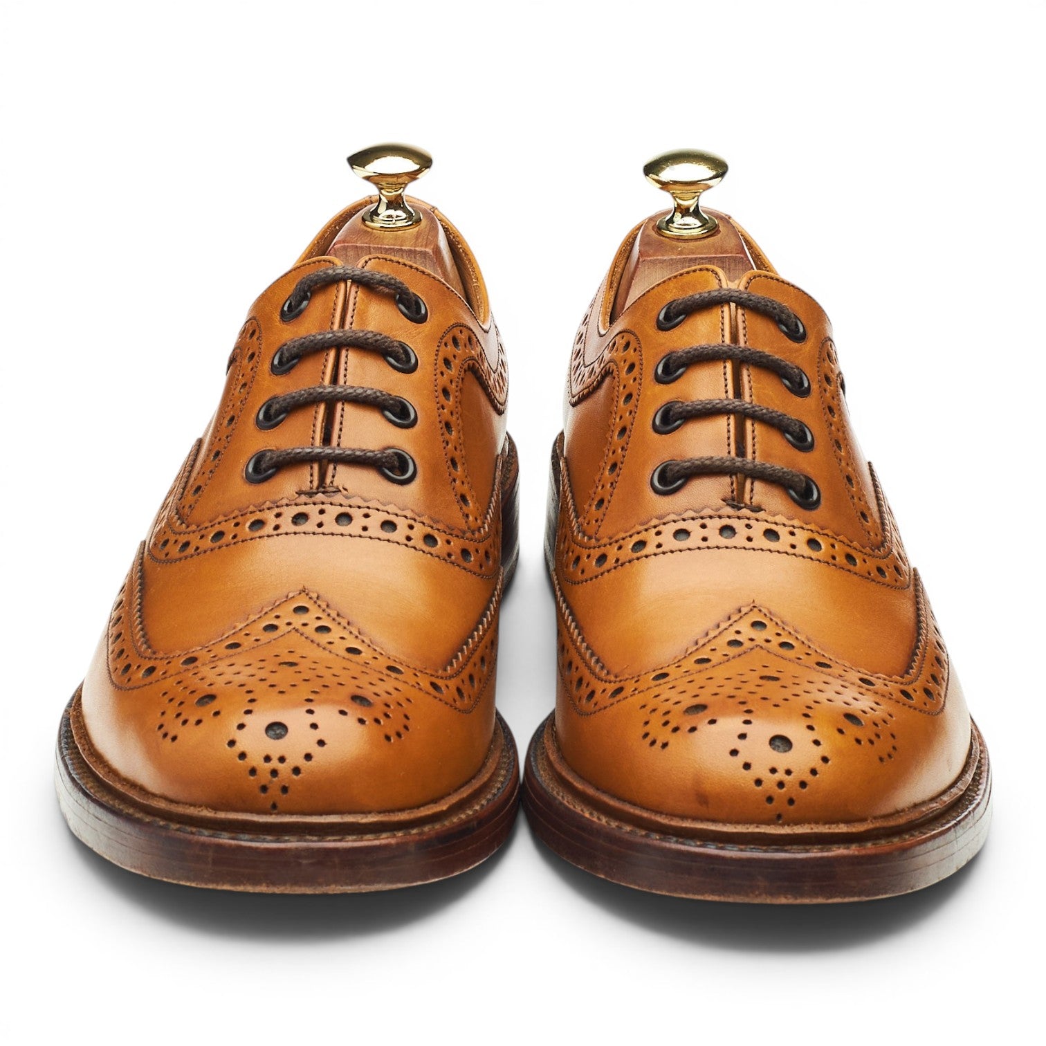 Loake 1880 Ashby derbies cuir marron pointure UK 8