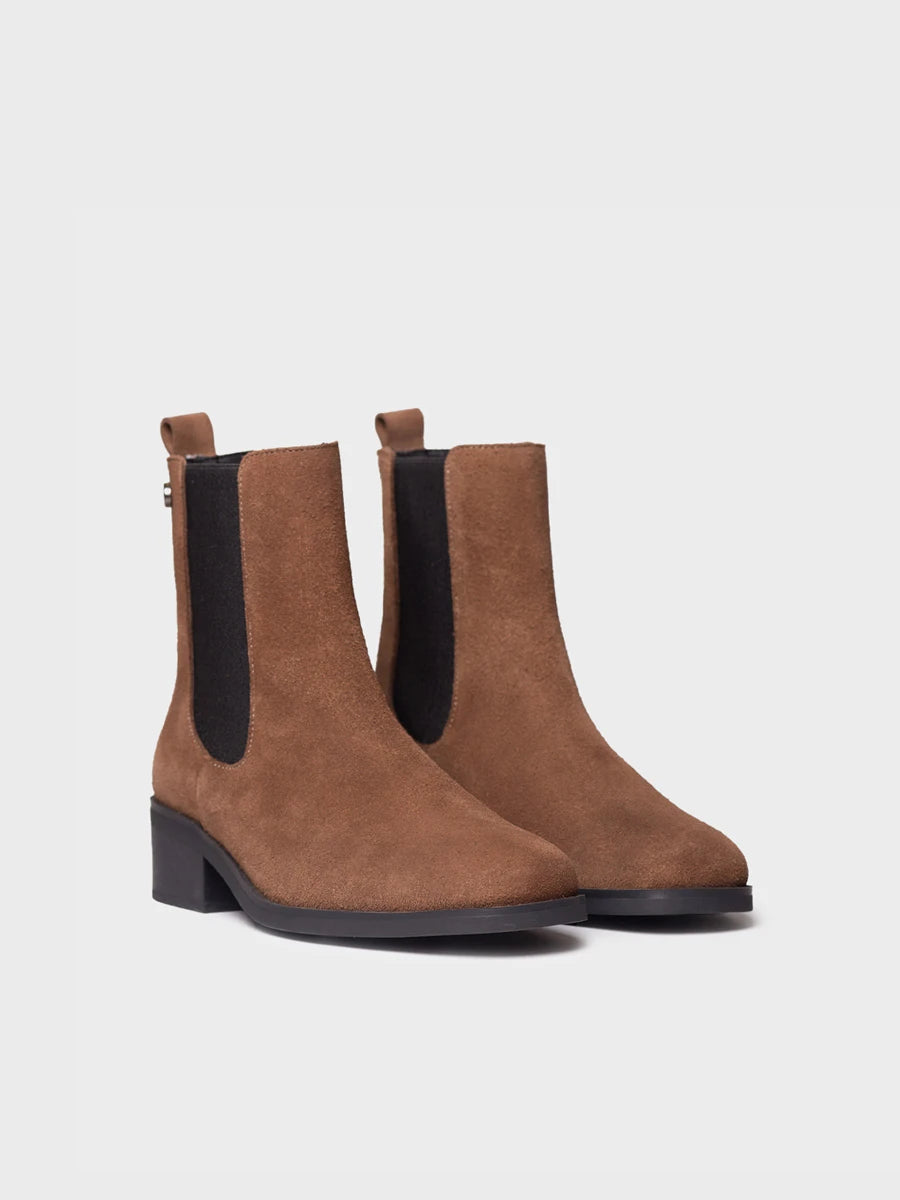 Toni Pons Tudela-SY boots chelsea daim femme