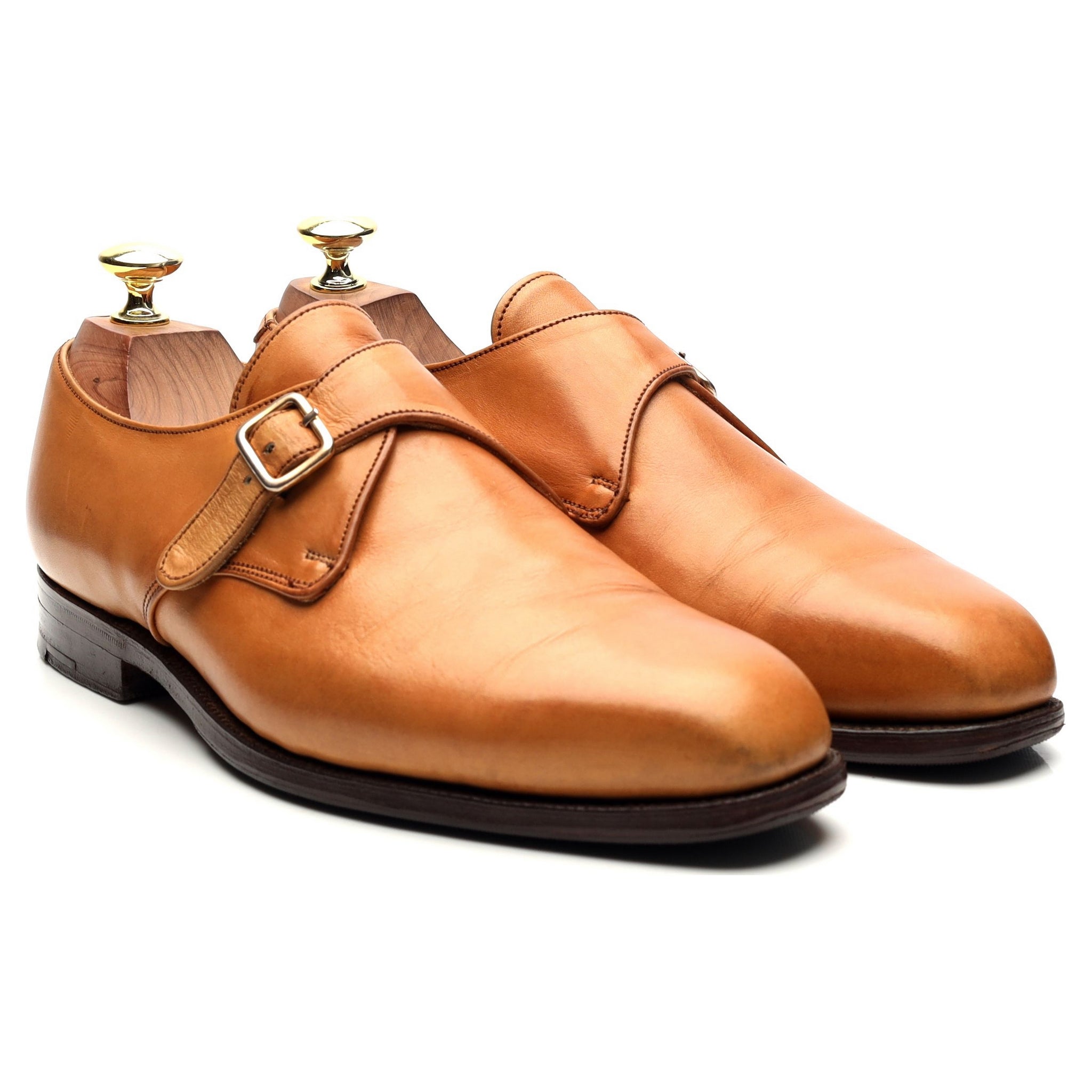 Tricker’s Mayfair chaussure moine cuir marron UK 6