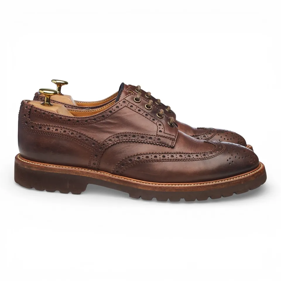 Brunello Cucinelli derbies cuir marron pointure UK 8