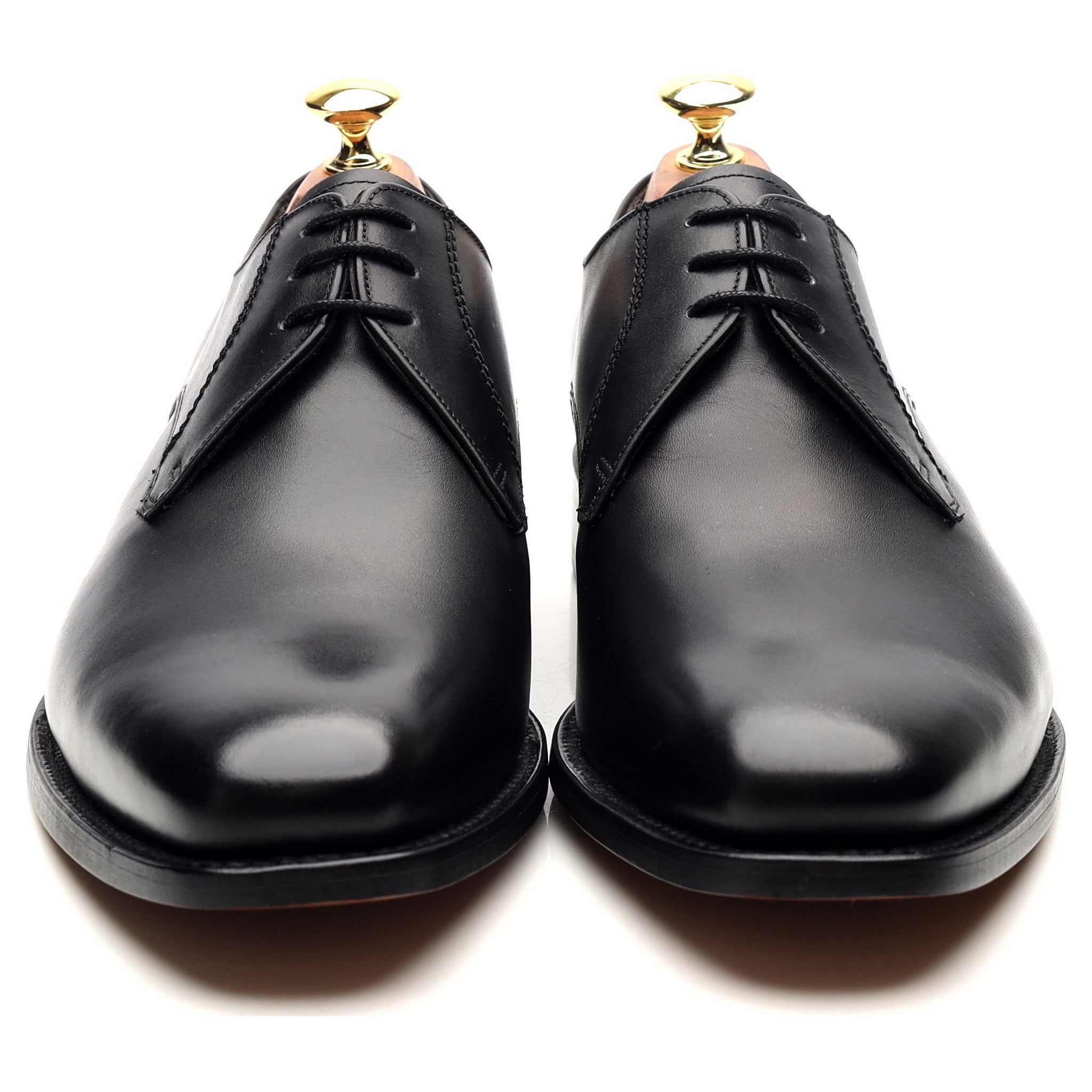 Barker Eton derby cuir noir pointure UK 8