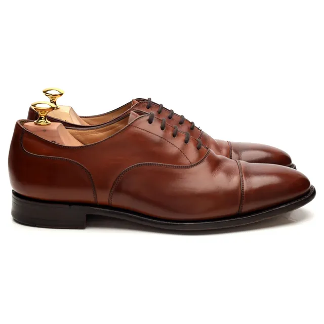Church's Oborne richelieu cuir marron patiné pointure UK 7.5