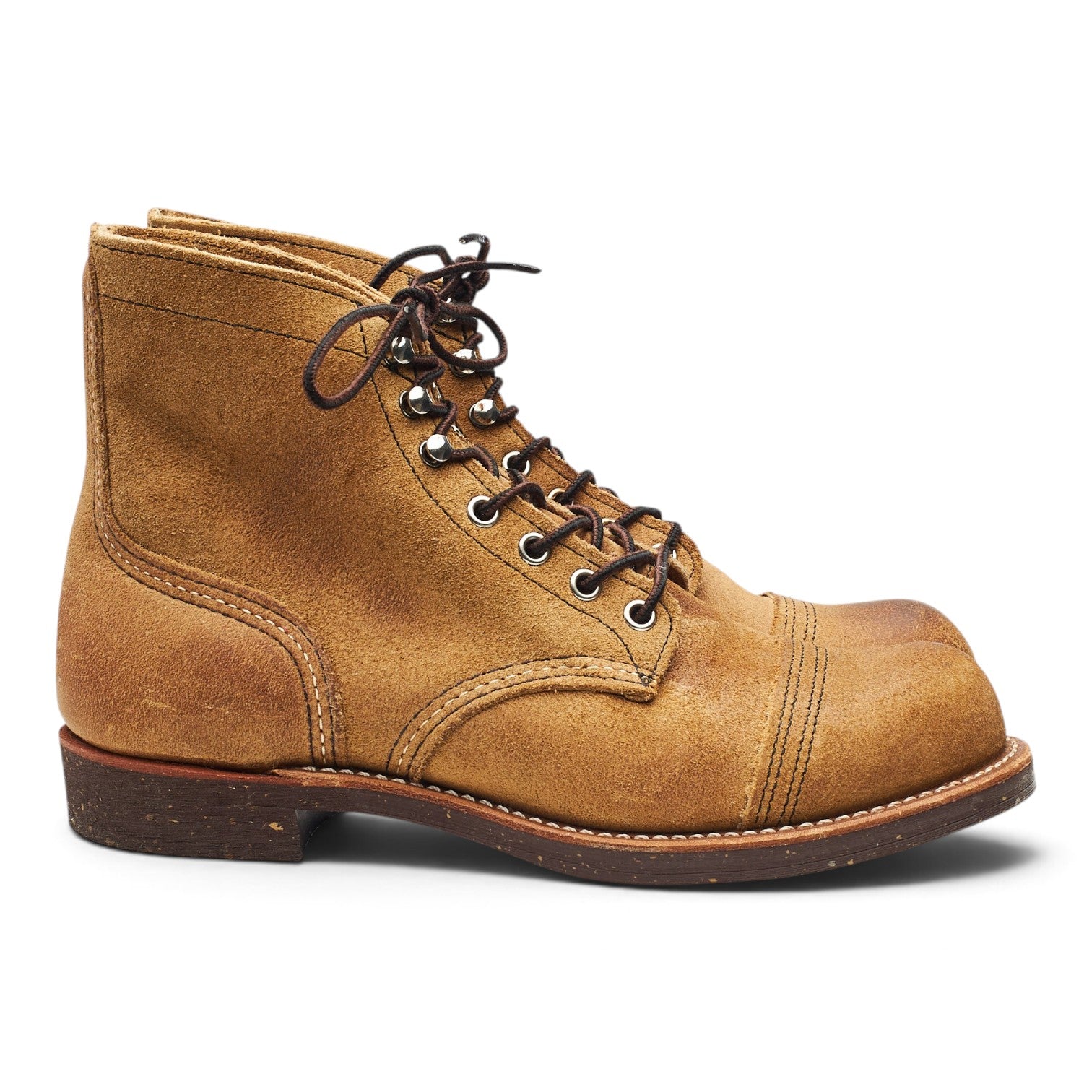 Red Wing Iron Ranger 8113 boots suède marron UK 7