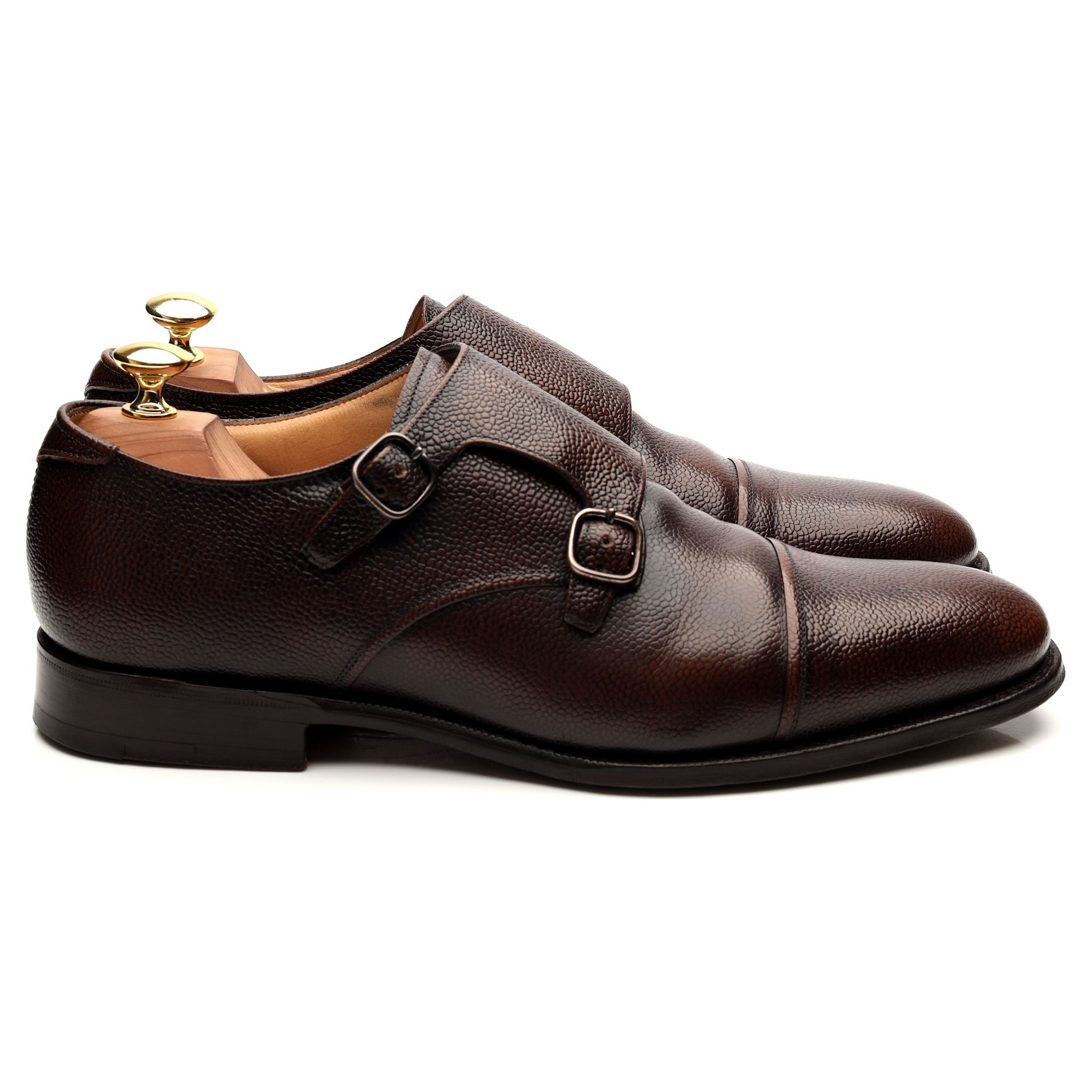 Church's Ledstone monk cuir marron foncé UK 8,5