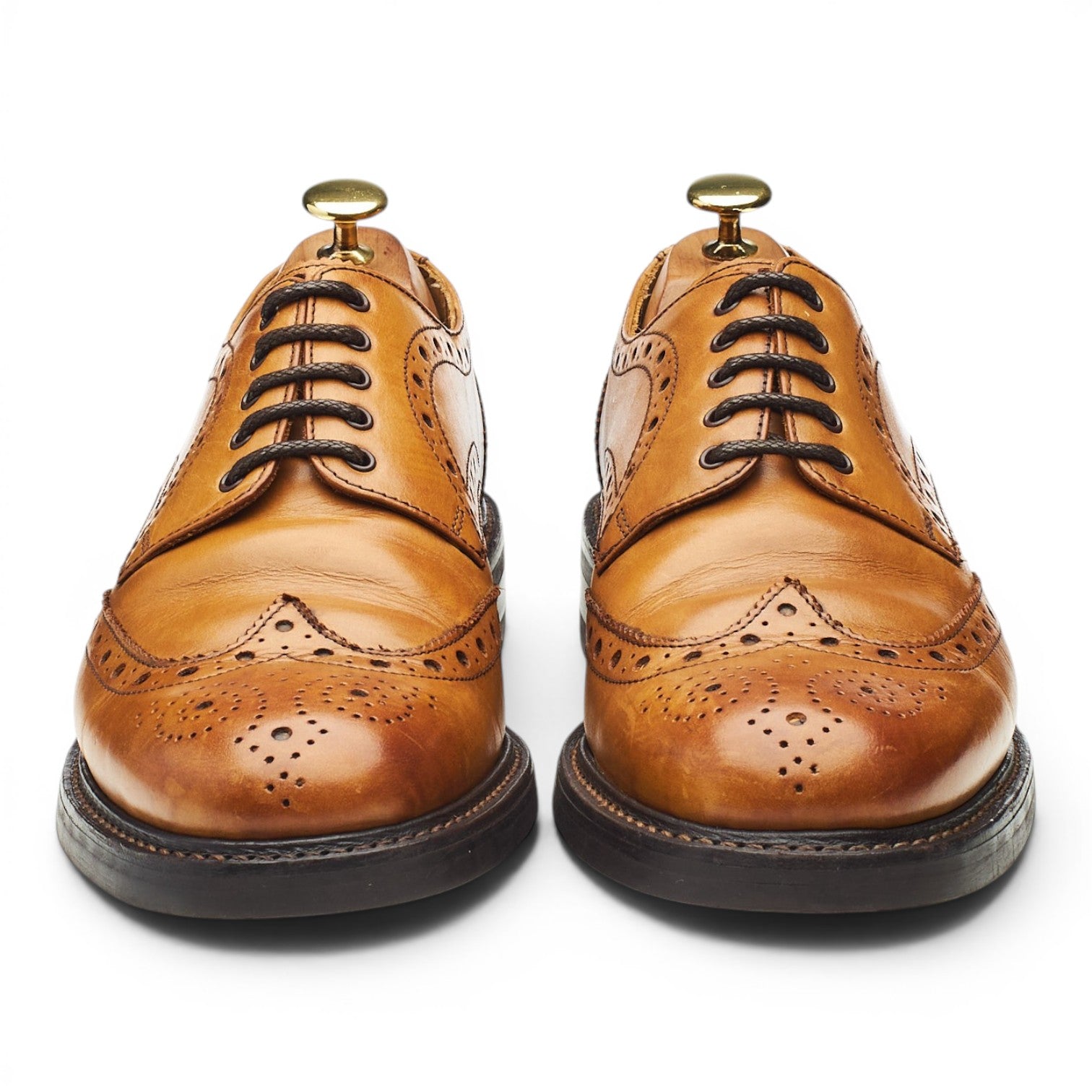 Barker derbies marron pointure UK 8 cuir