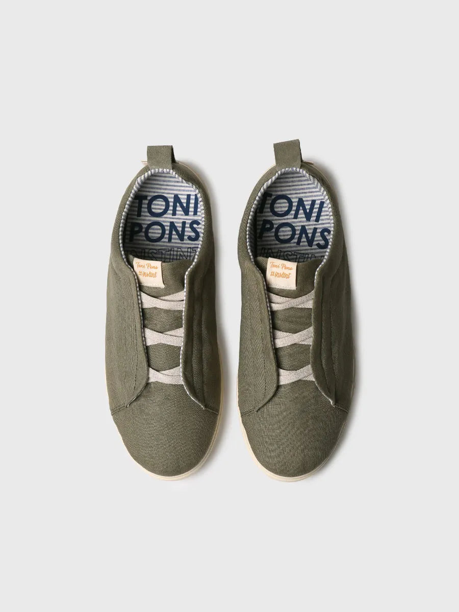 Toni Pons Iker-L baskets homme slip-on toile