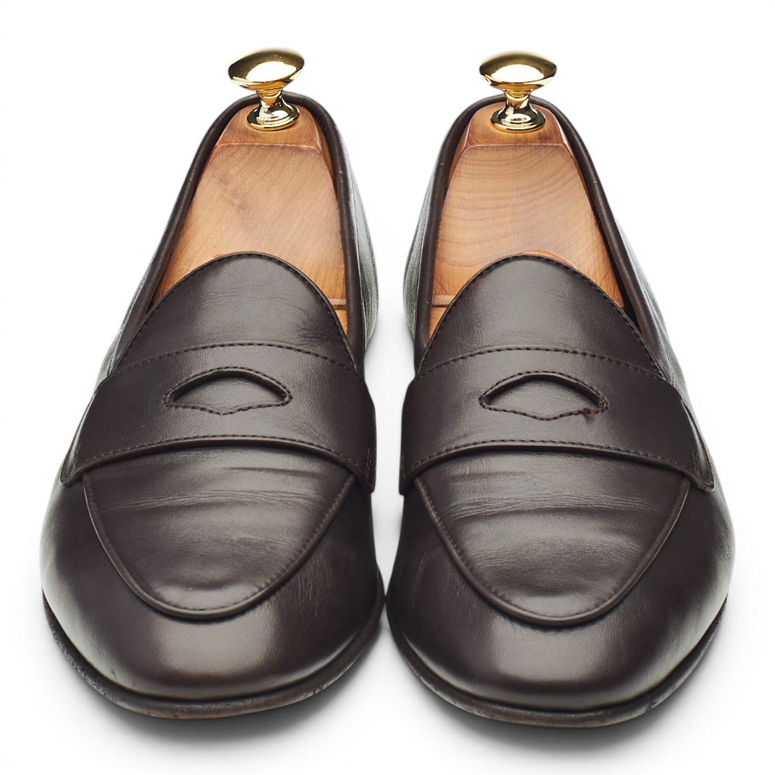 Baudoin Lange Sagan Classic mocassin cuir marron 6 UK