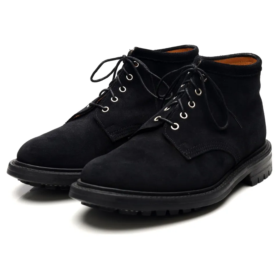 Margaret Howell bottines suède noir UK 8
