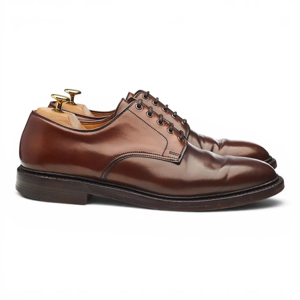 Ralph Lauren Marlow derby cordovan marron pointure UK 8.5