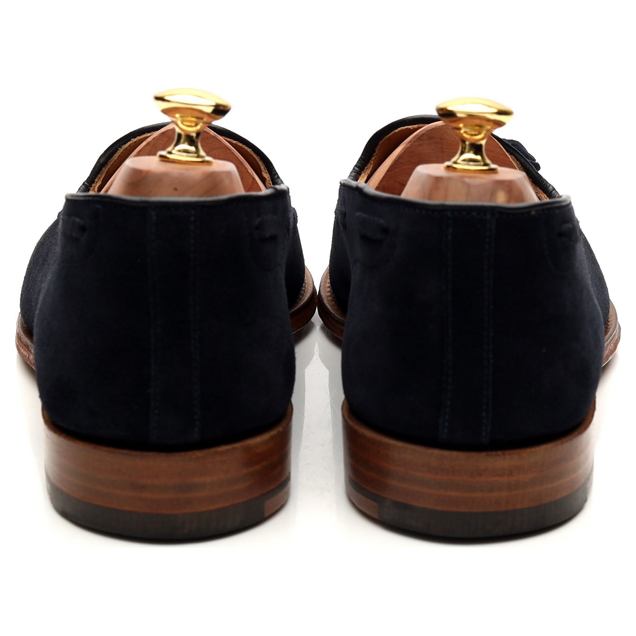 Church's Fosbury mocassin daim bleu marine 10 UK